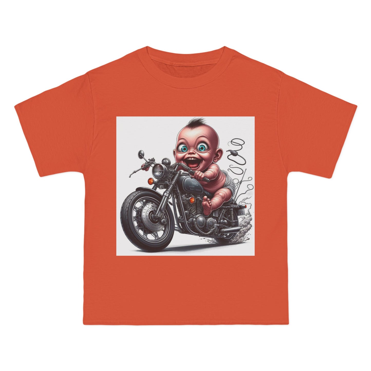 Funny Biker Baby T-Shirt — Cute Motorcycle Infant Tee