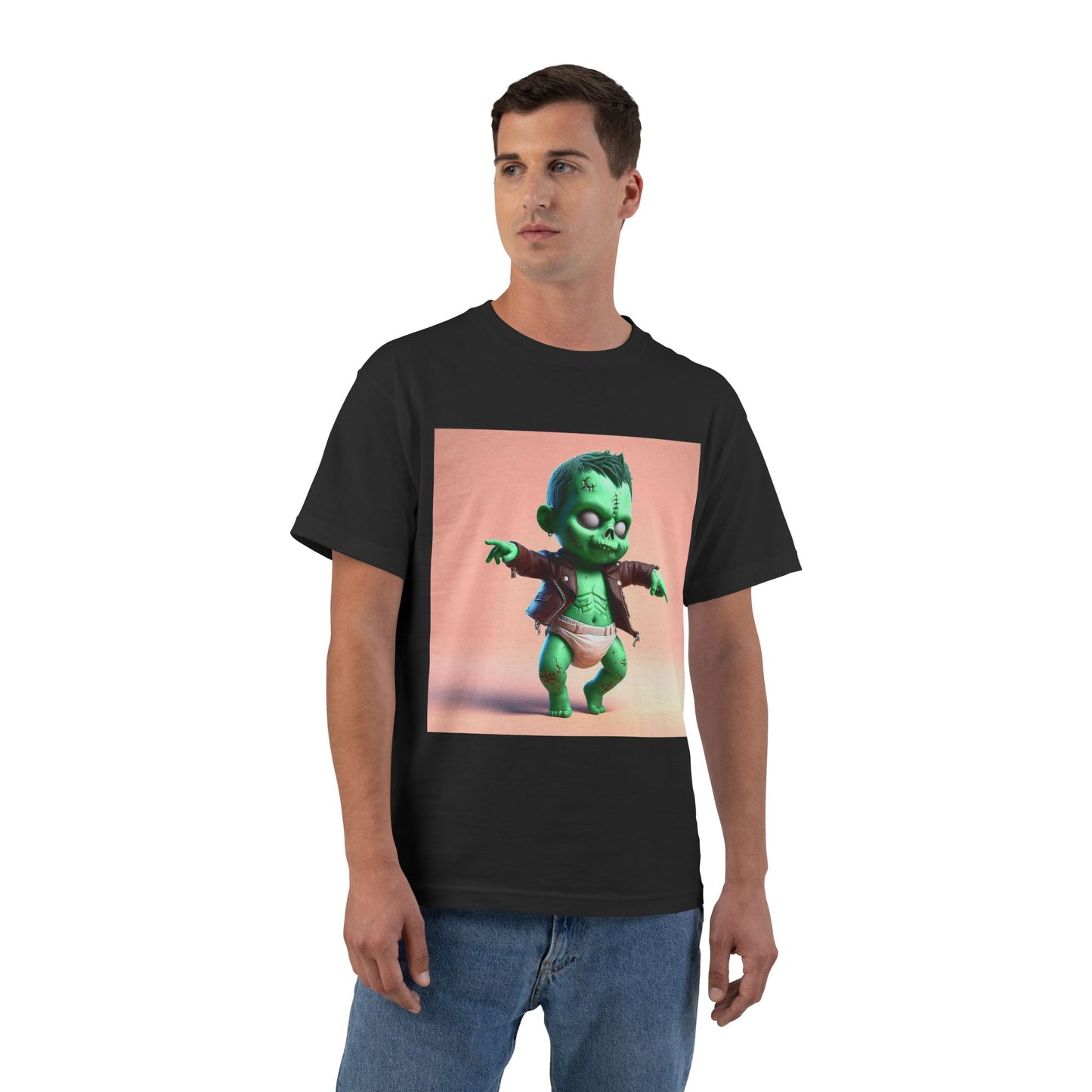 Zombie Diaper Baby T-Shirt — Funny Cute Horror Tee for Fans of Dark Humor