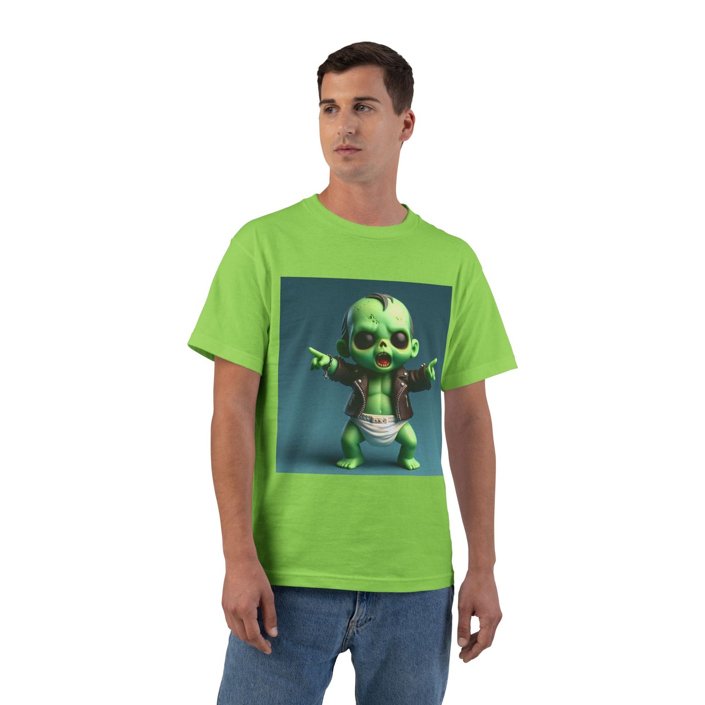 Cute Green Baby Zombie T-Shirt — Baby Zombie Graphic Tee
