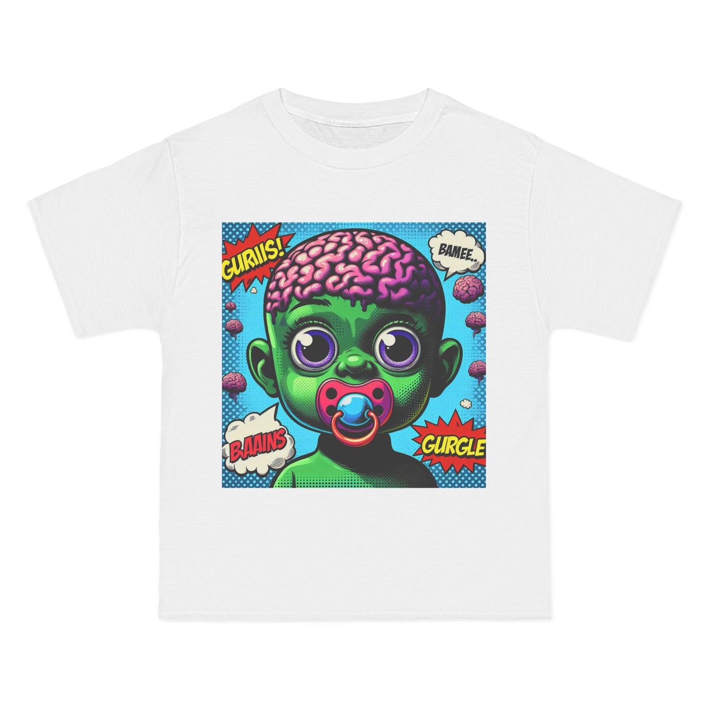 Zombie Baby Brain Pacifier T-Shirt