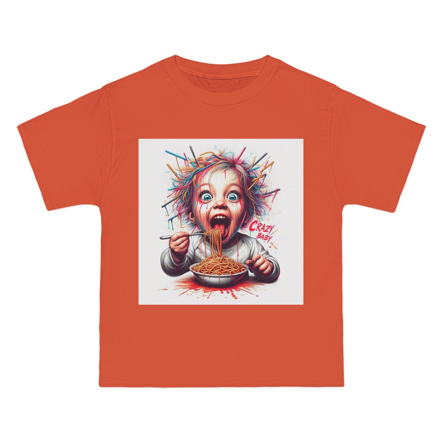 Crazy Baby Eating Sketti T-Shirt