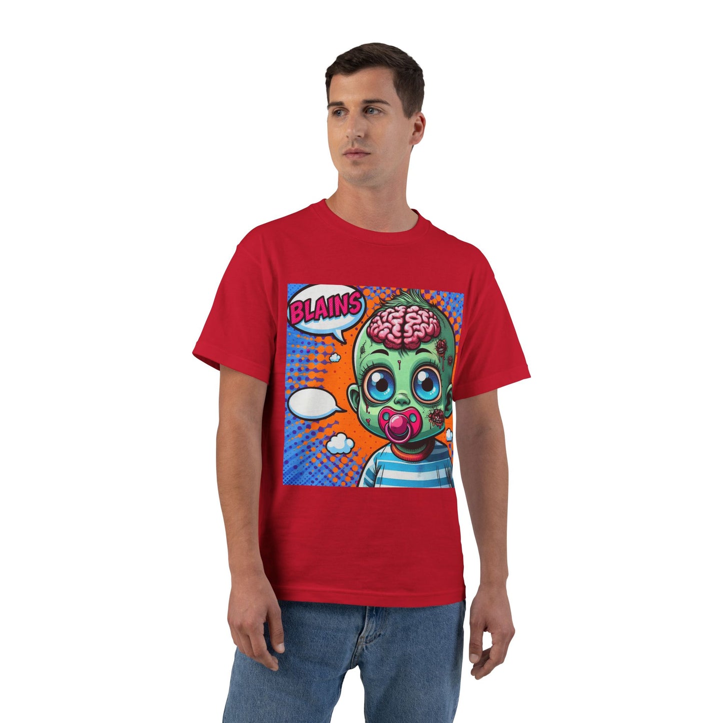 Zombie Pacifier Baby T-Shirt — Cute Scary Infant Graphic Tee