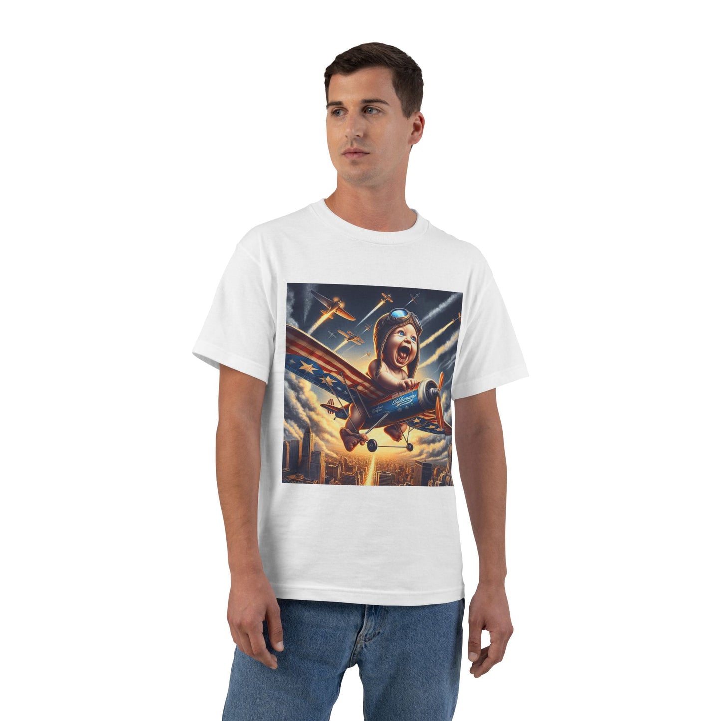 Funny Pilot Baby T-Shirt — Cute Aviation Infant Tee