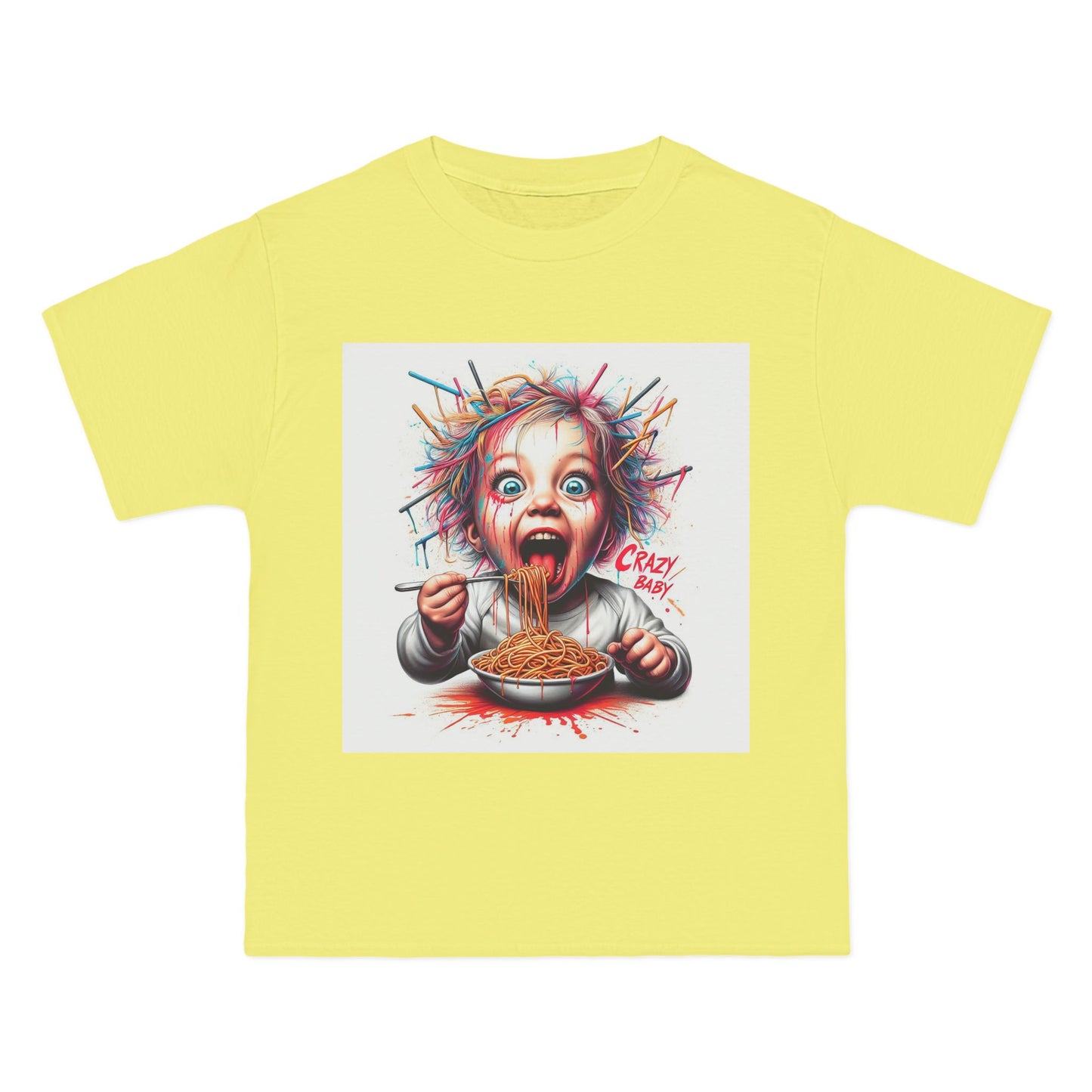 Crazy Baby Eating Sketti T-Shirt