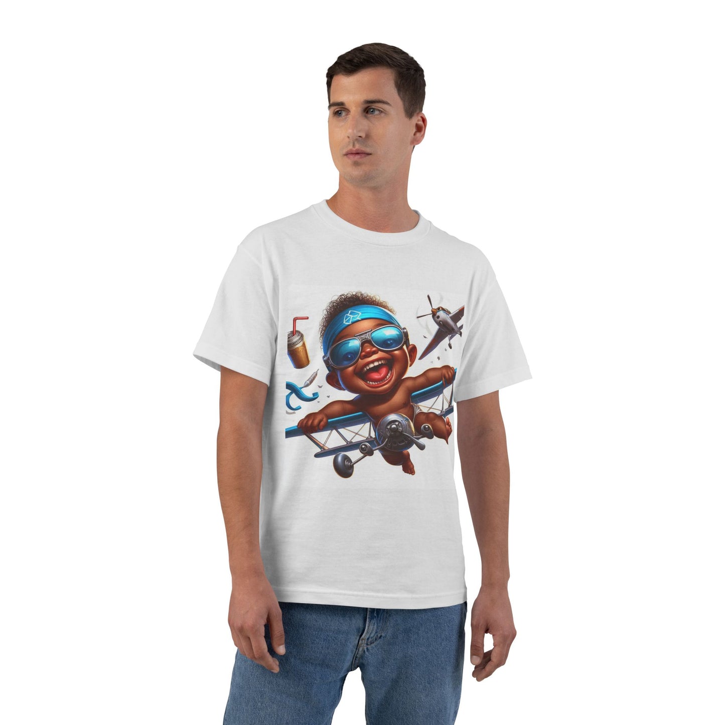 Funny Airplane Baby T-Shirt