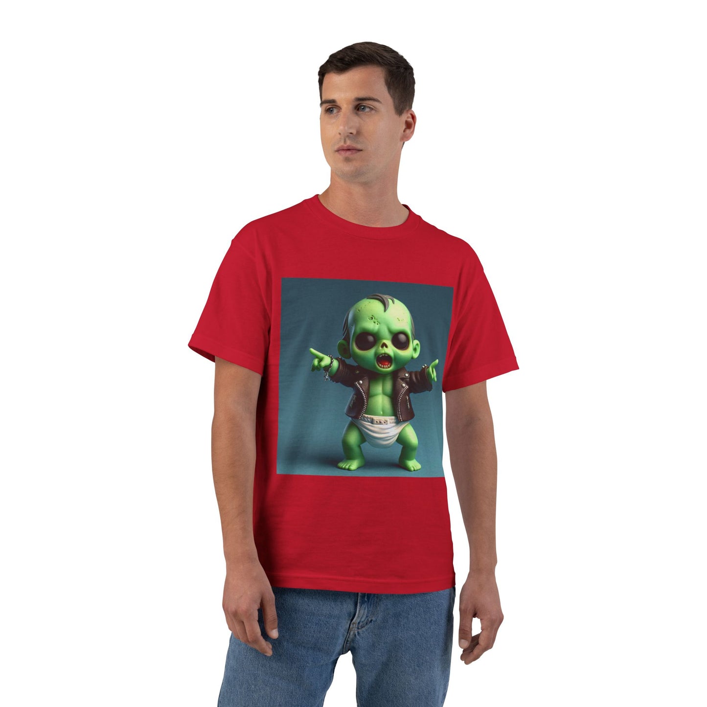 Cute Green Baby Zombie T-Shirt — Baby Zombie Graphic Tee