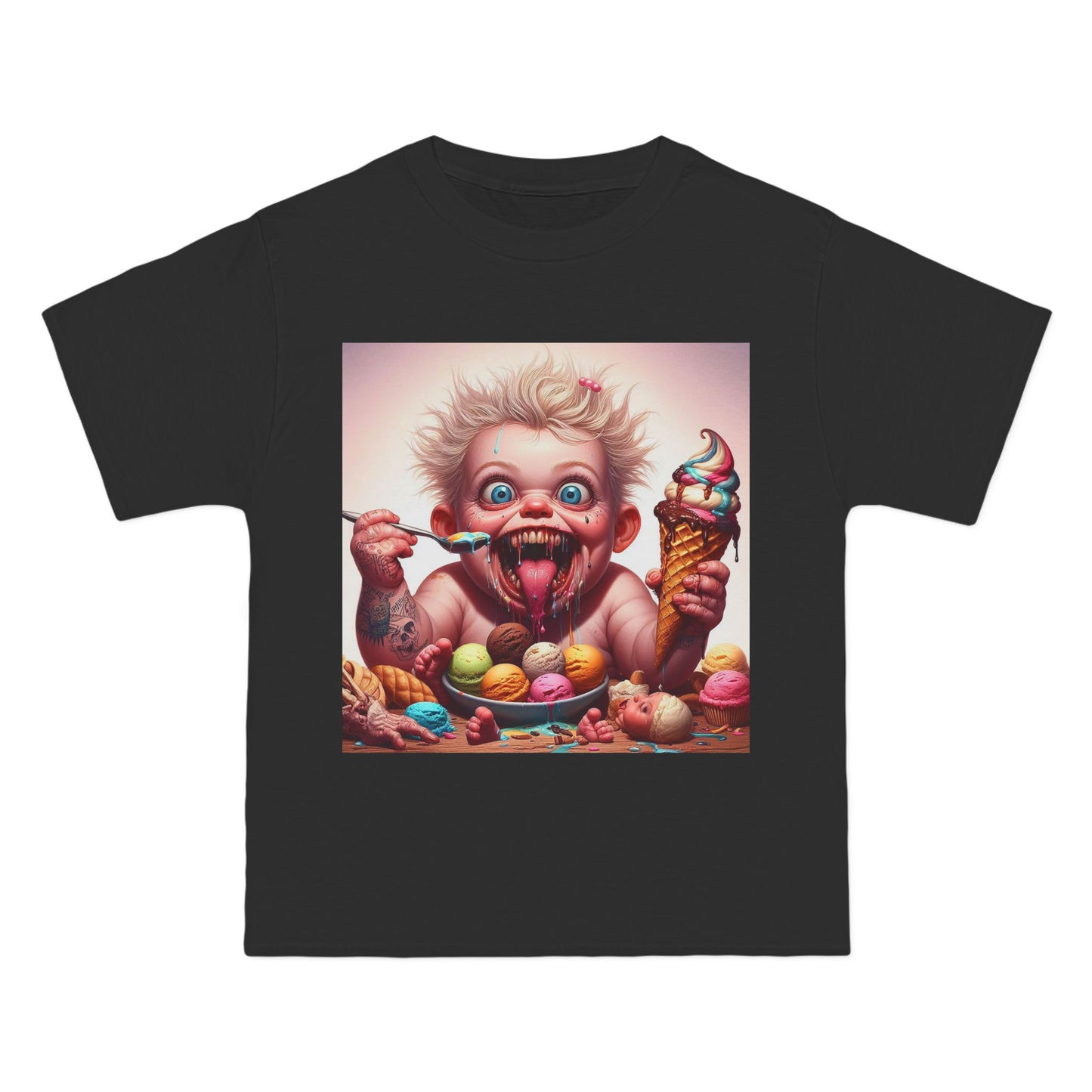 Crazy Baby T-Shirt — Playful Graphic Tee for New Parents & Baby Shower Gifts