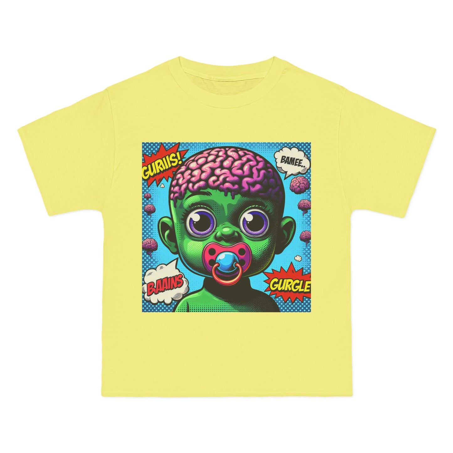 Zombie Baby Brain Pacifier T-Shirt