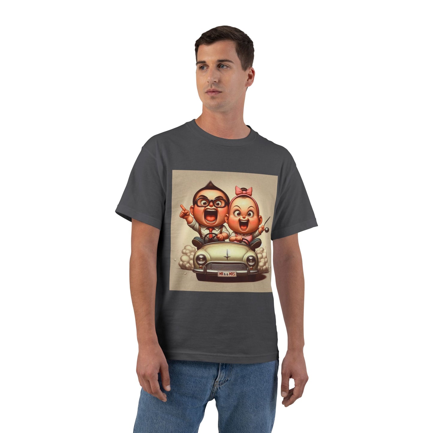 Funny 'Driving Babies' T-Shirt — Humorous Baby/Parent Graphic Tee