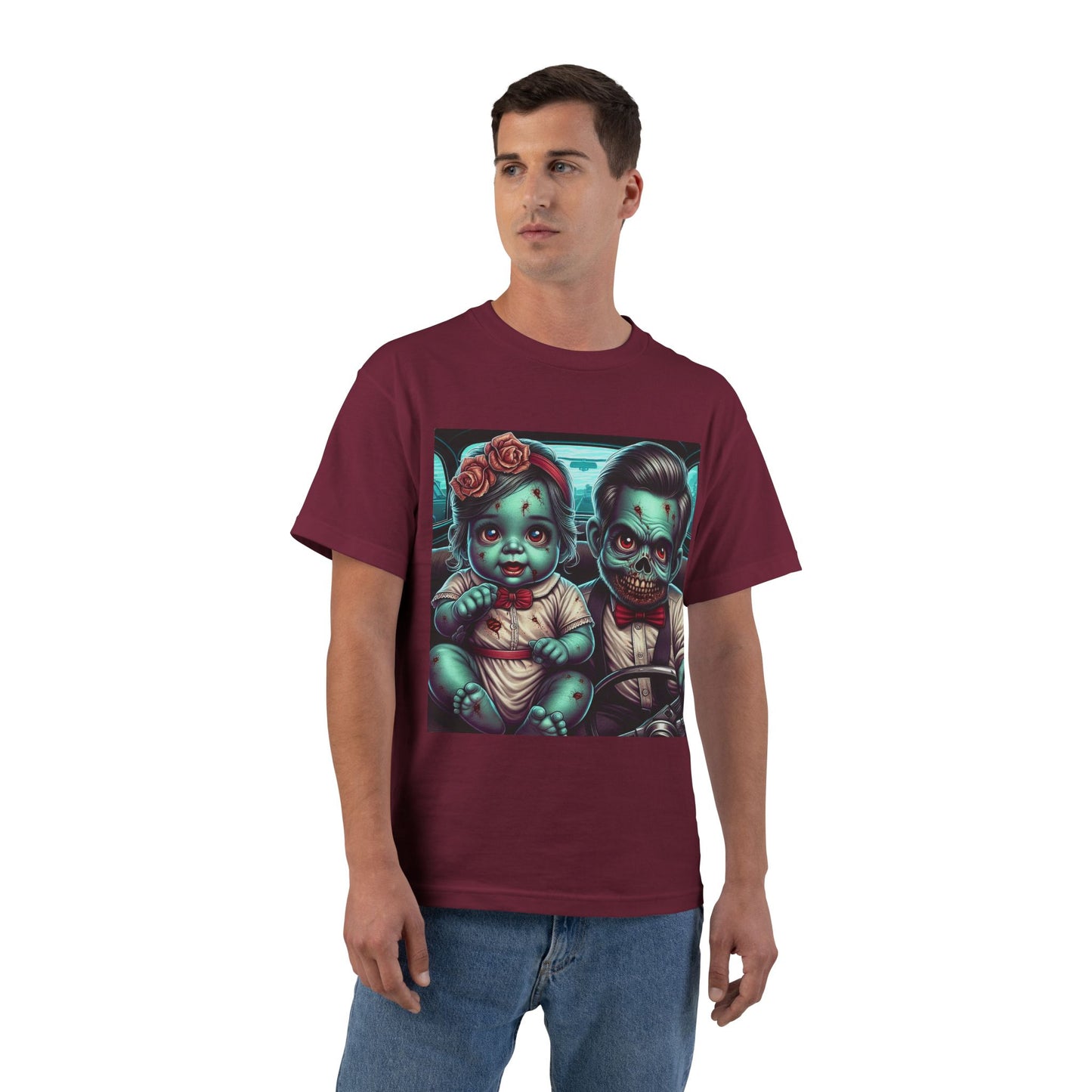 Zombie Babies Driving T-Shirt — Cute Creepy Graphic Tee