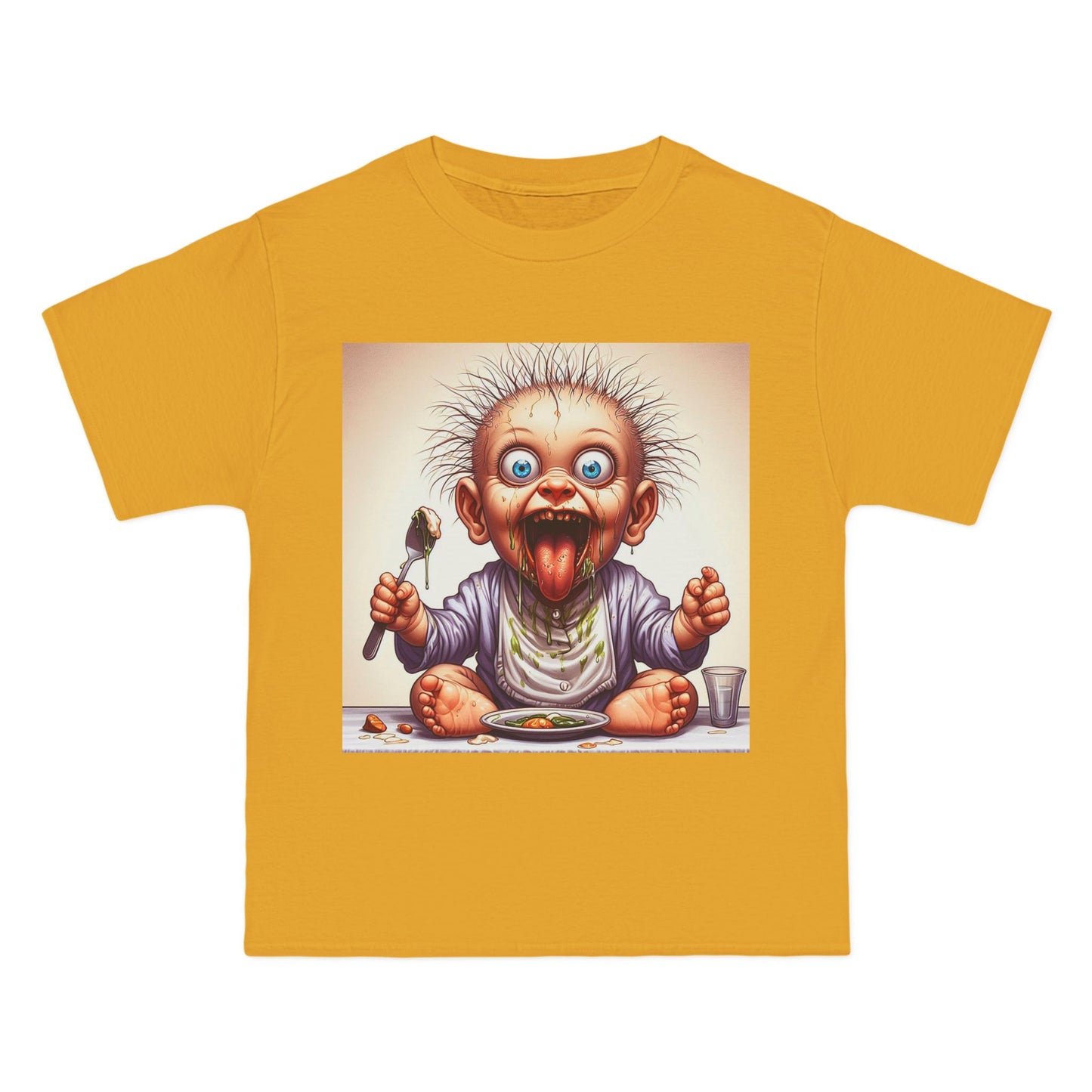 Crazy Baby Eating Breakfast T-Shirt