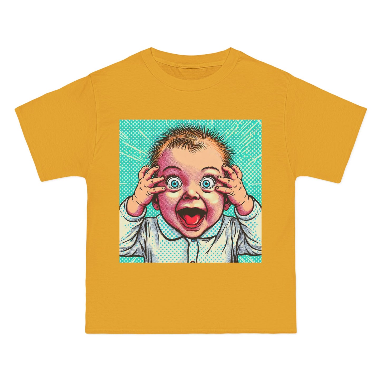 Peek-a-Boo Baby T-Shirt — 'Crazy Baby' Cute Infant Tee
