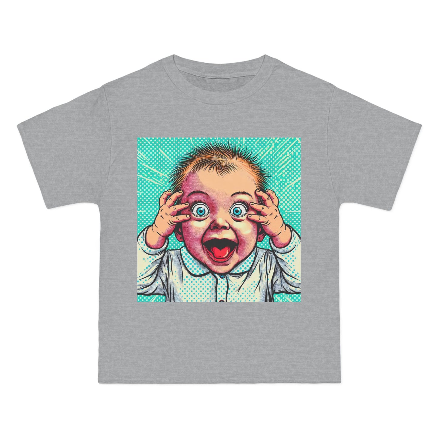 Peek-a-Boo Baby T-Shirt — 'Crazy Baby' Cute Infant Tee