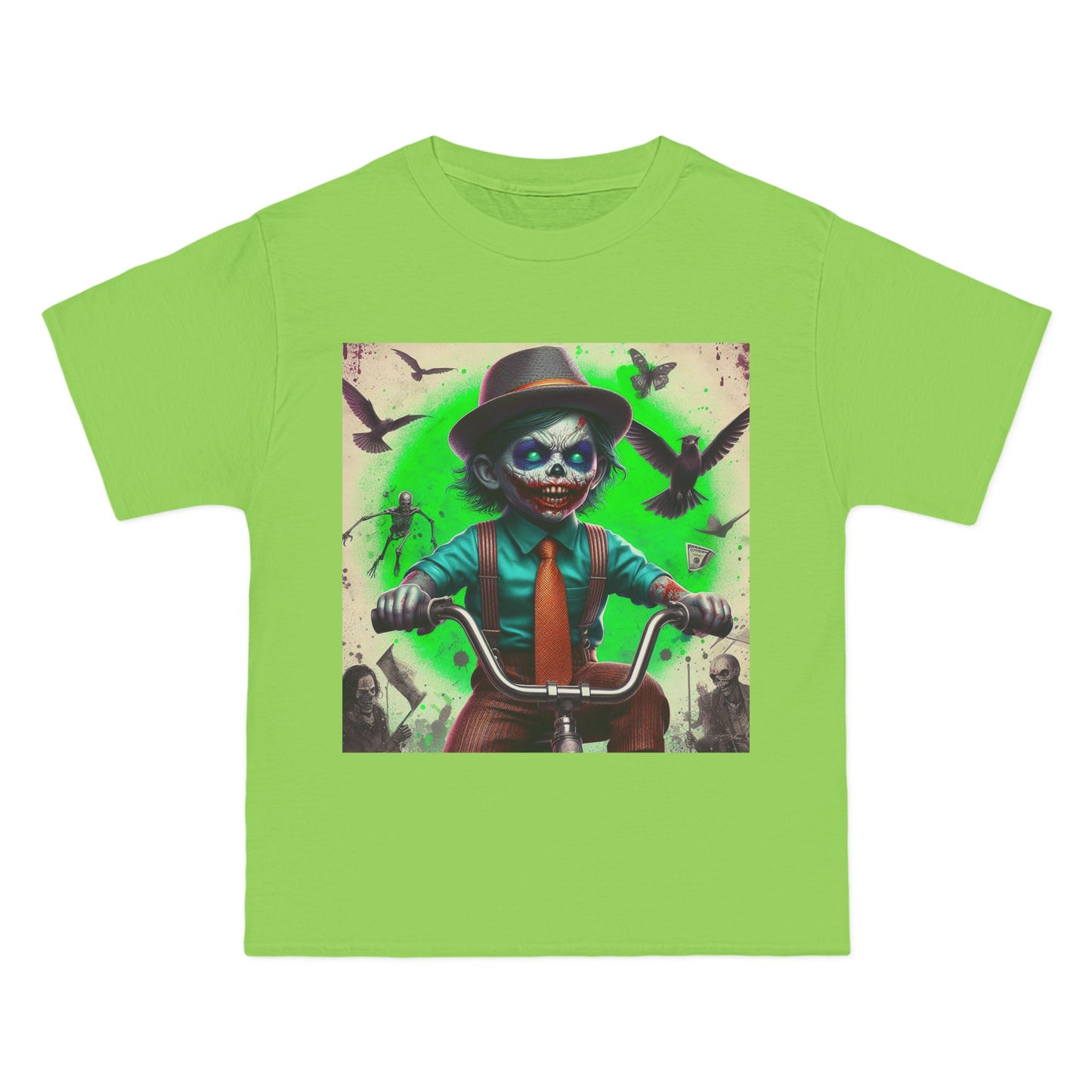 Zombie Bike T-Shirt — Spooky Biker Graphic Tee
