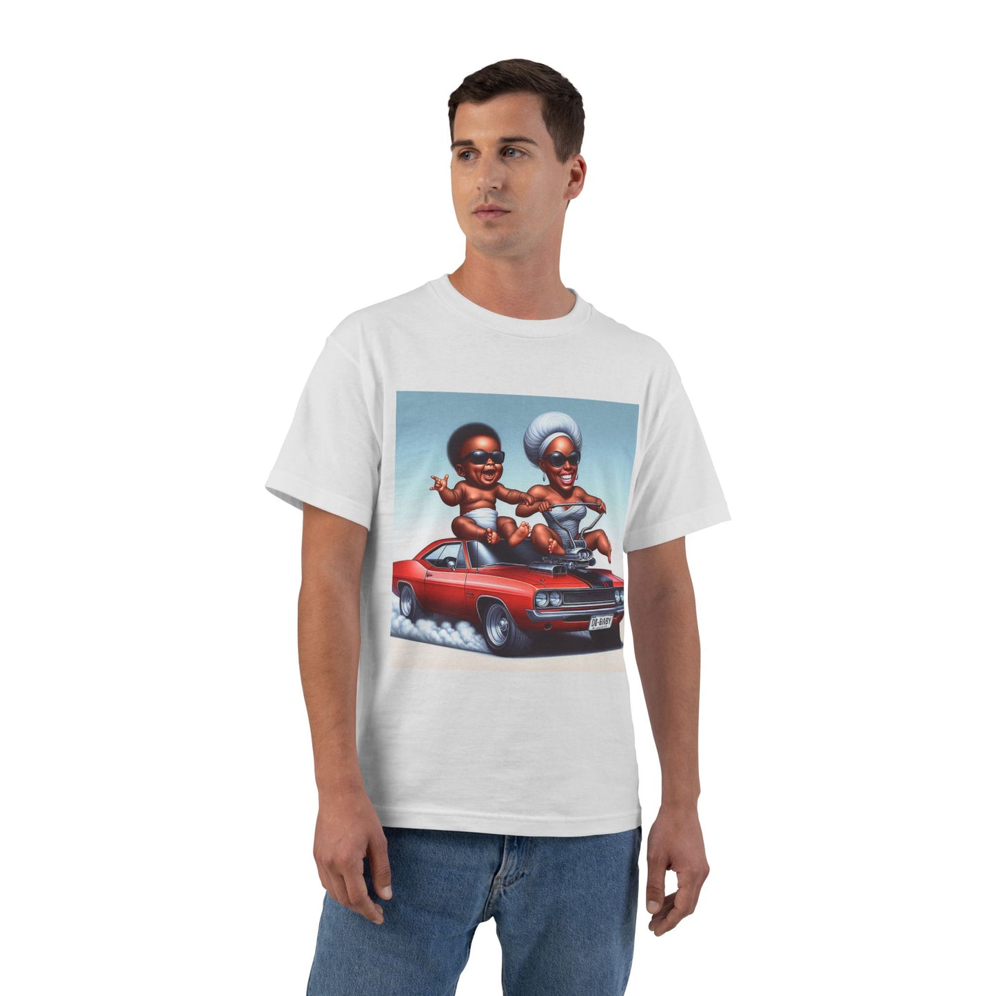 Funny Babies Driving Car T-Shirt