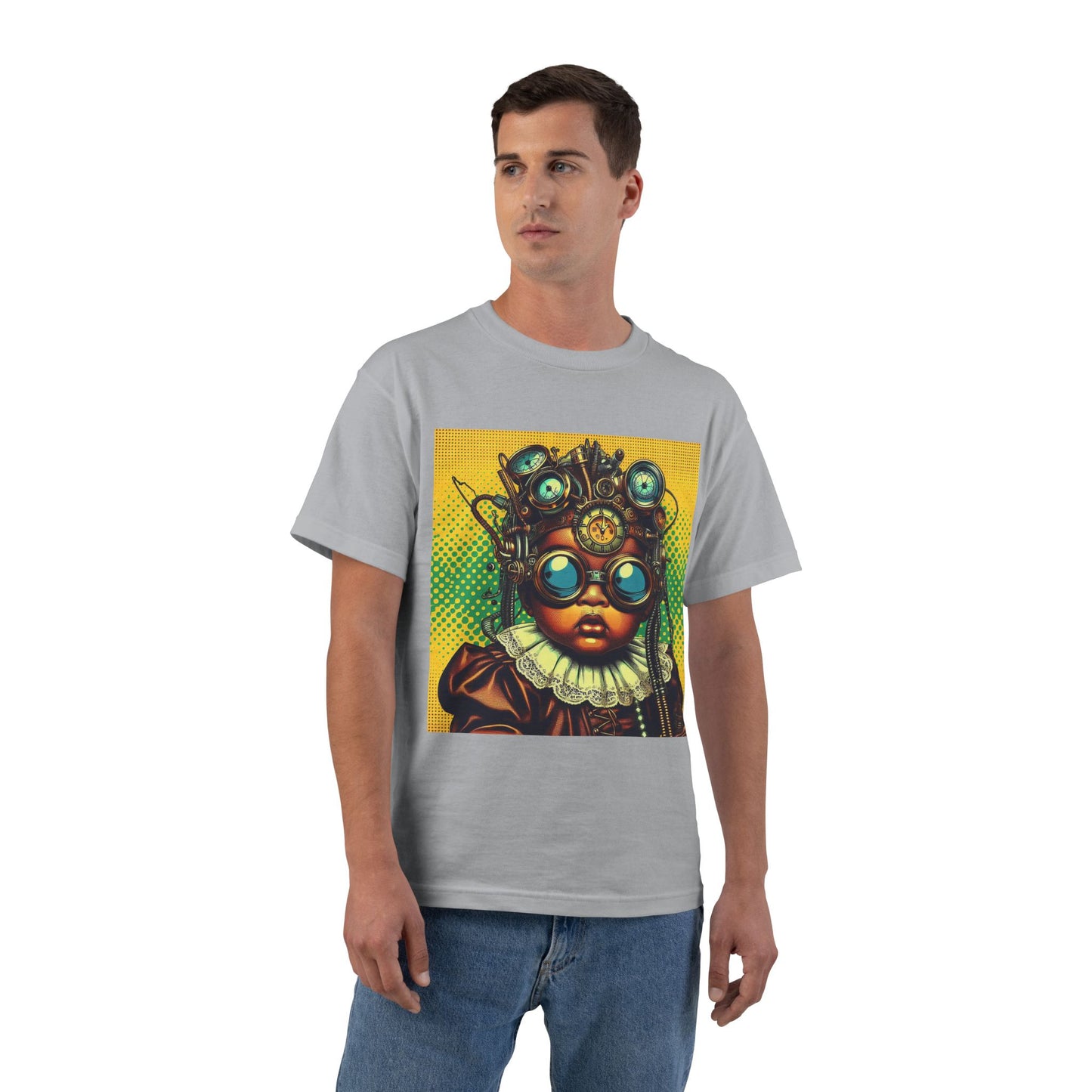 Funny Steampunk Baby T-Shirt — Cute Retro Gearhead Tee