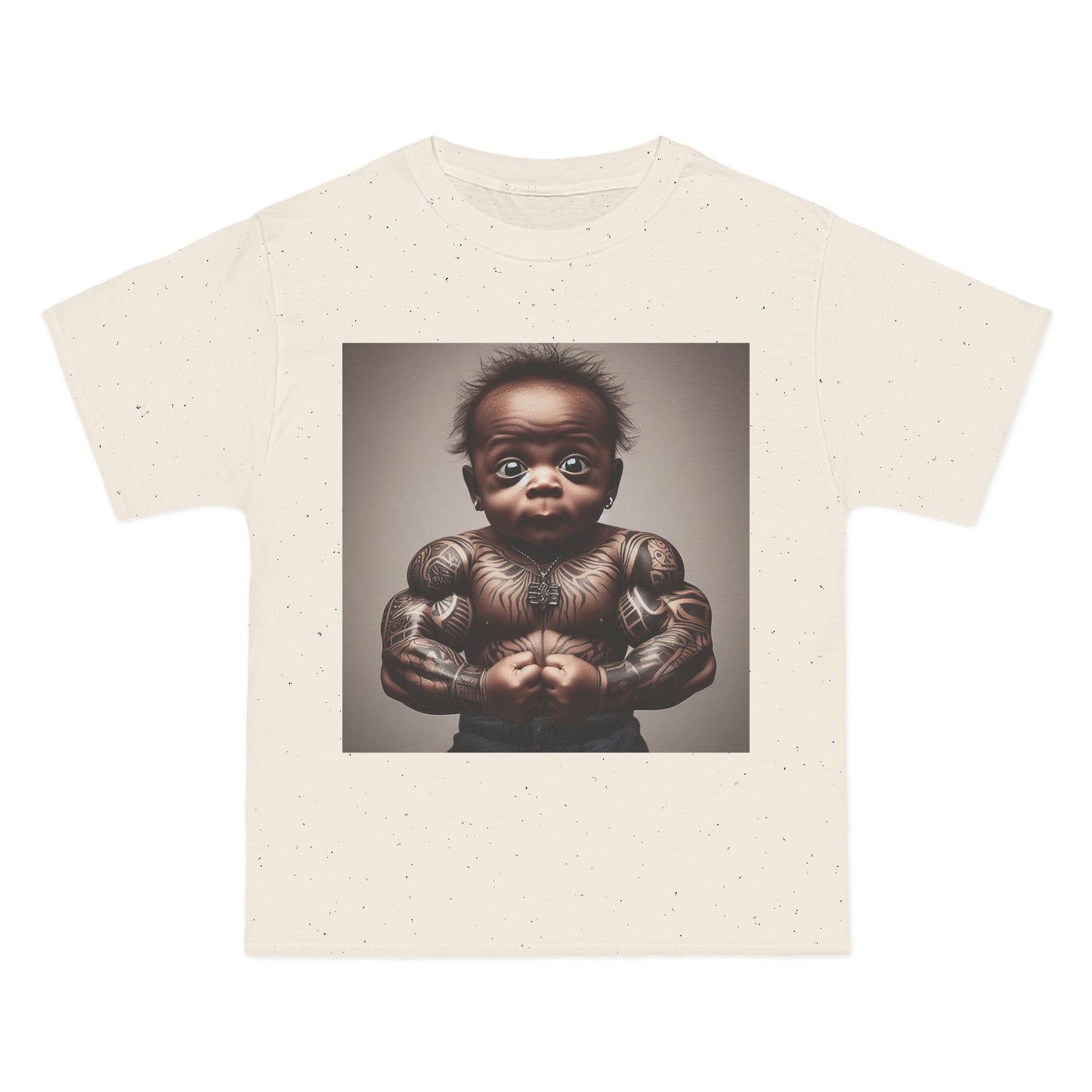 Funny Muscle Baby T-Shirt — Cute Strong Baby Graphic Tee
