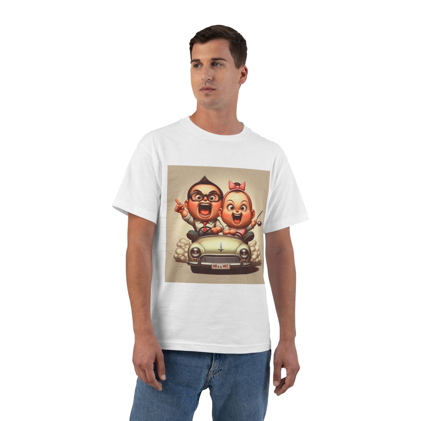 Funny 'Driving Babies' T-Shirt — Humorous Baby/Parent Graphic Tee