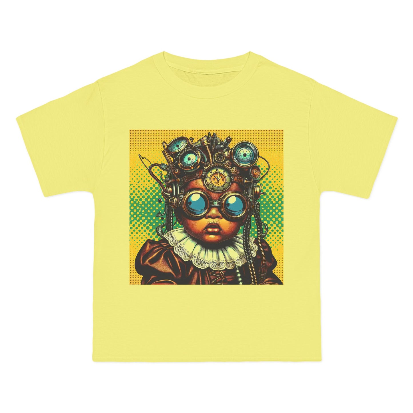 Funny Steampunk Baby T-Shirt — Cute Retro Gearhead Tee