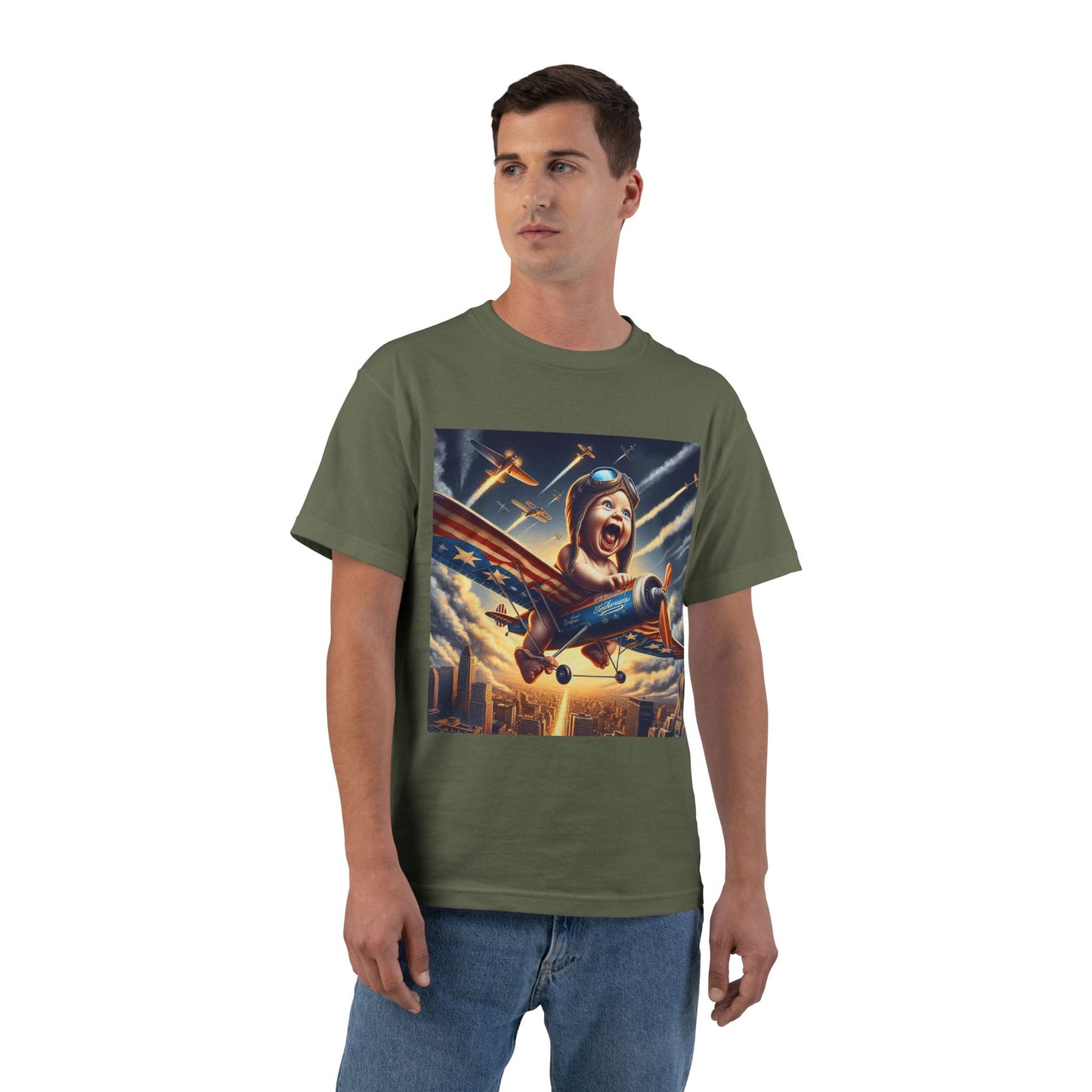 Funny Pilot Baby T-Shirt — Cute Aviation Infant Tee