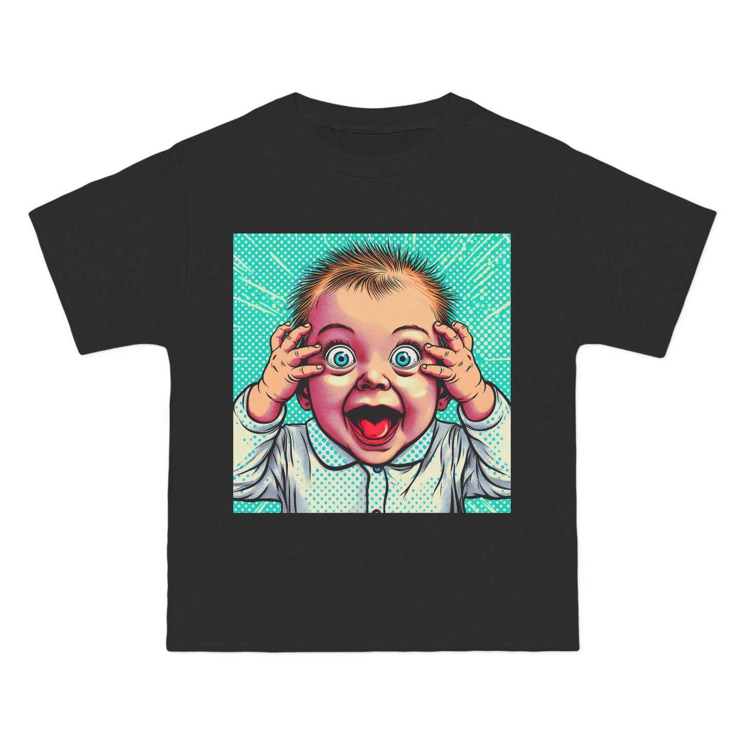 Peek-a-Boo Baby T-Shirt — 'Crazy Baby' Cute Infant Tee