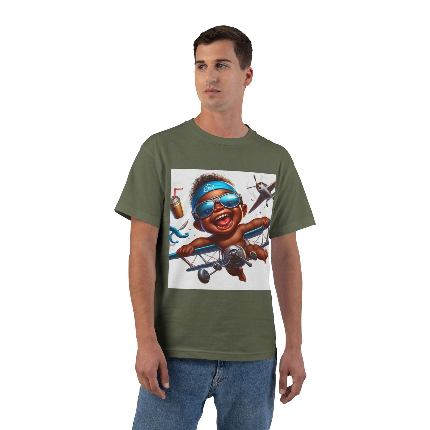 Funny Airplane Baby T-Shirt