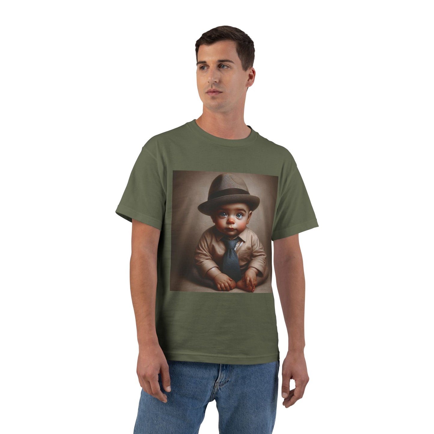 Funny Baby in a Hat T-Shirt