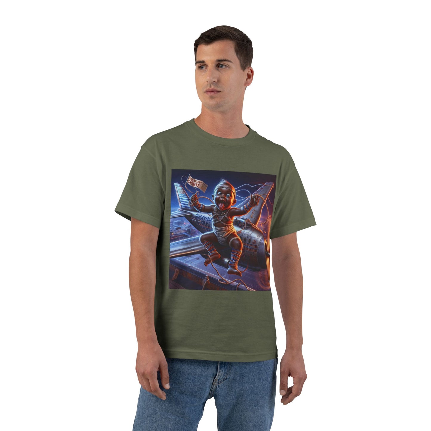 Crazy Plane Baby T-Shirt