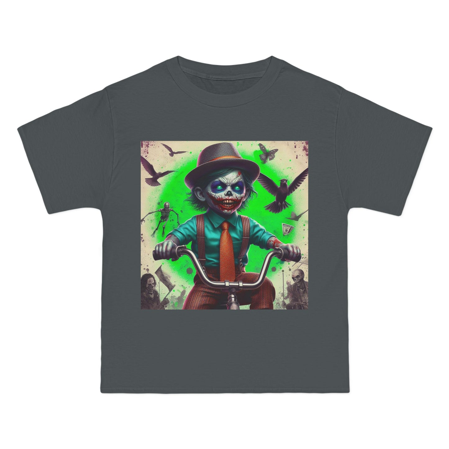 Zombie Bike T-Shirt — Spooky Biker Graphic Tee