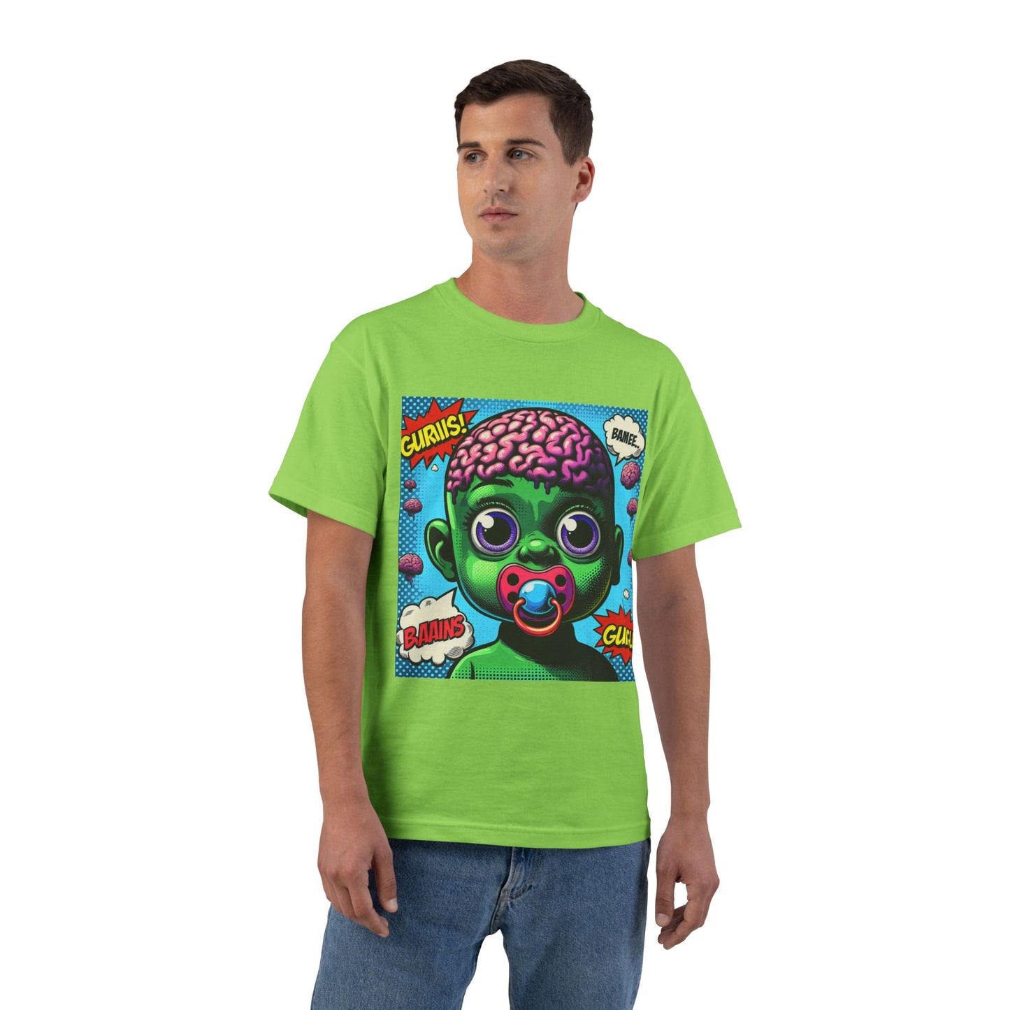 Zombie Baby Brain Pacifier T-Shirt