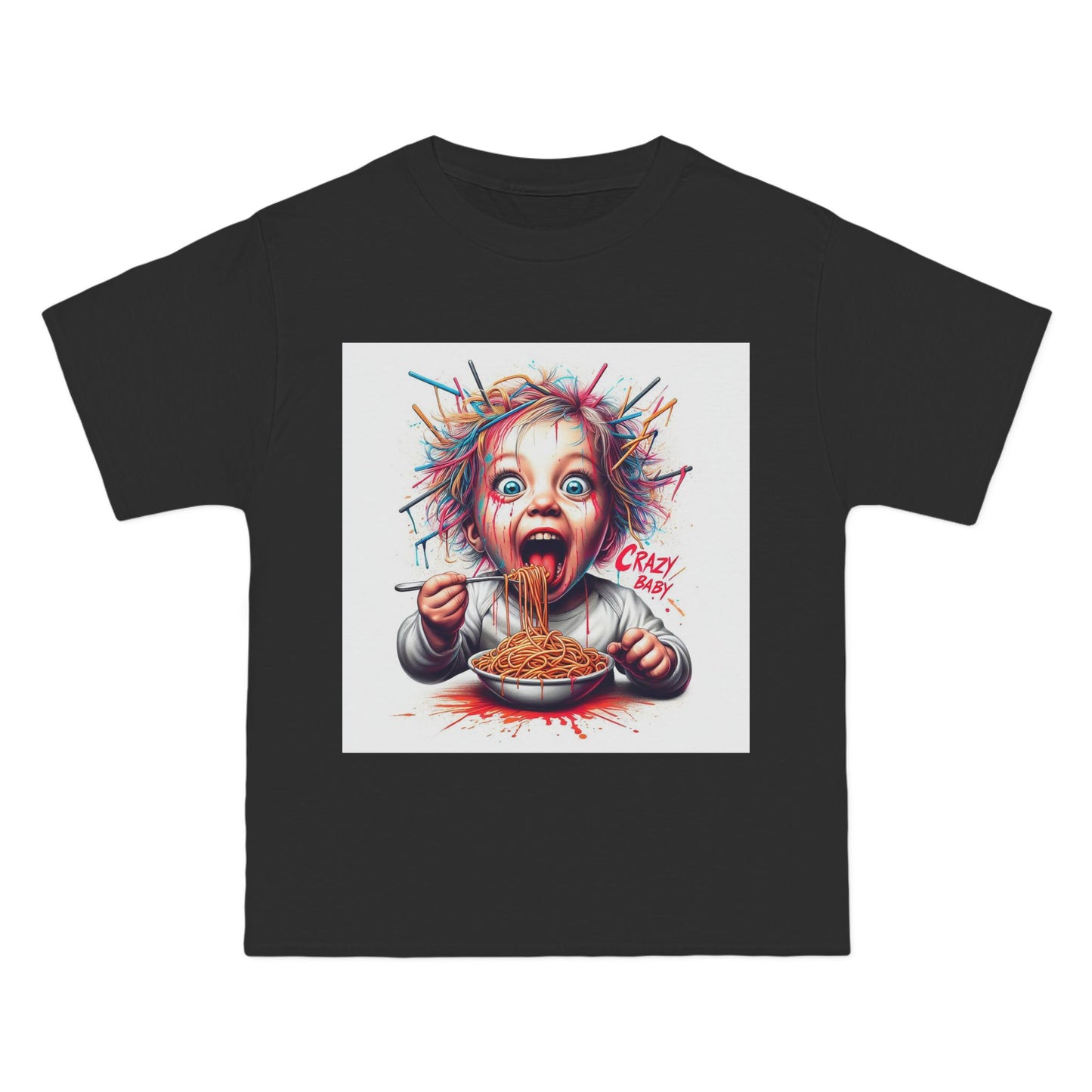 Crazy Baby Eating Sketti T-Shirt