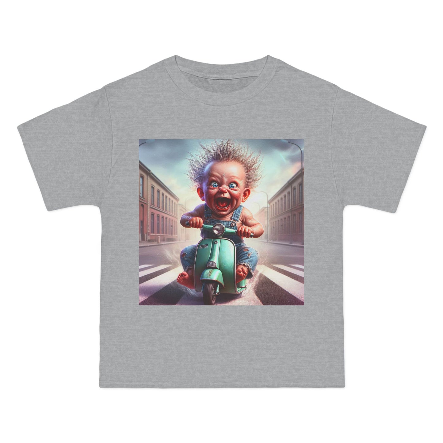 Crazy Baby on a Scooter T-Shirt