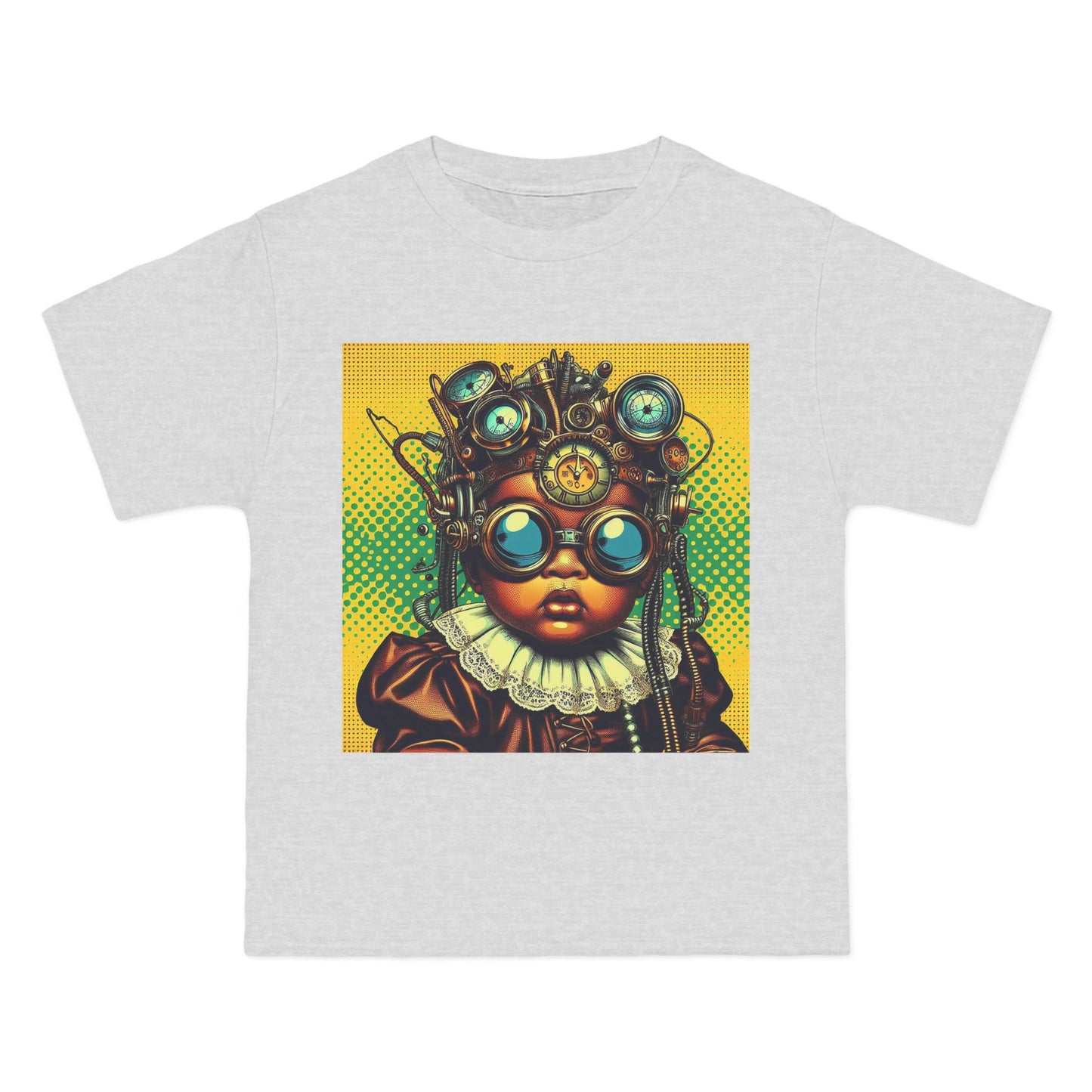 Funny Steampunk Baby T-Shirt — Cute Retro Gearhead Tee