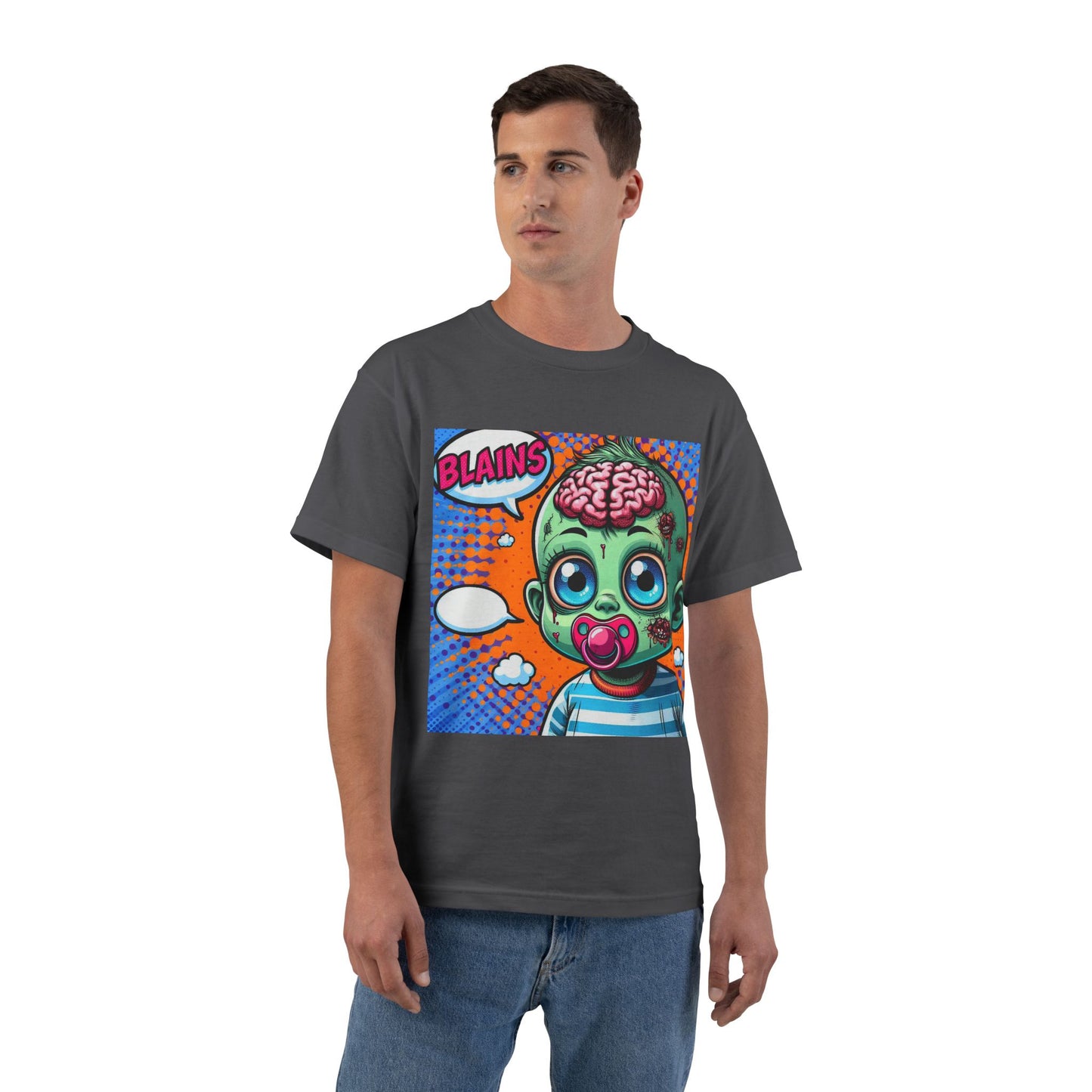 Zombie Pacifier Baby T-Shirt — Cute Scary Infant Graphic Tee