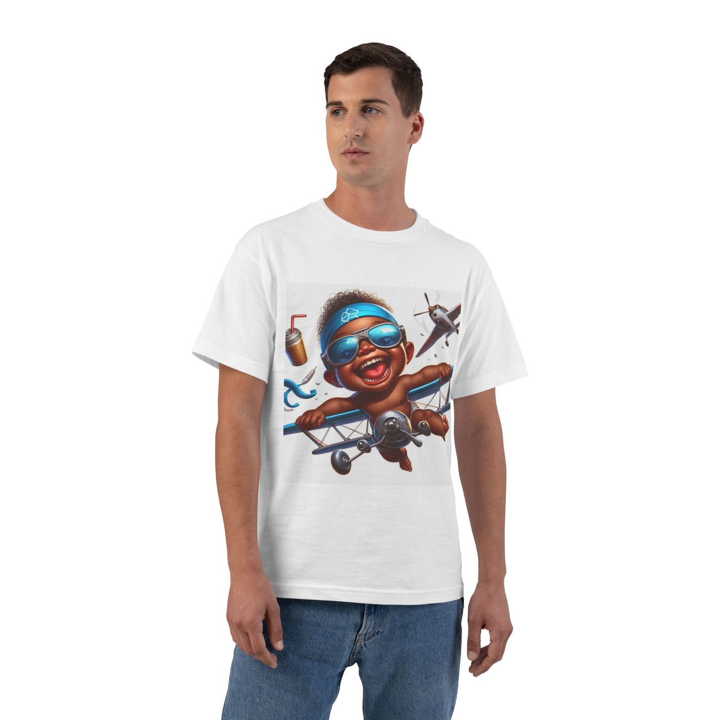 Funny Airplane Baby T-Shirt