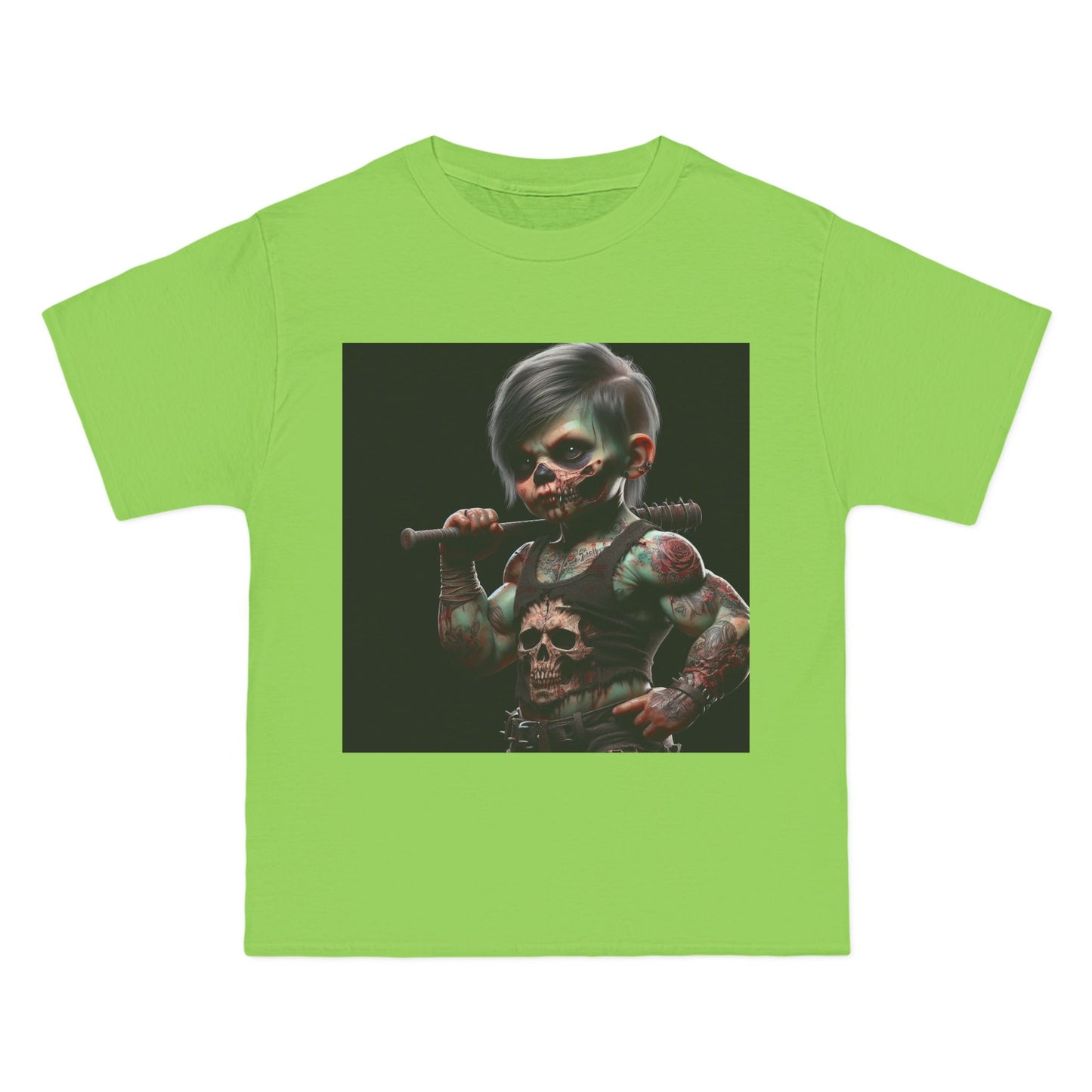 Zombie Muscle Baby T-Shirt — Cute Scary Infant Zombie Design