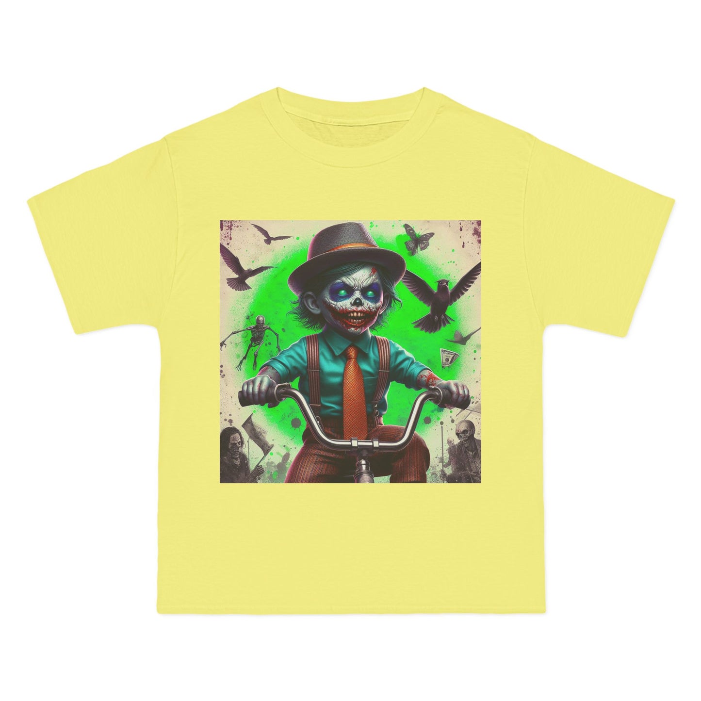 Zombie Bike T-Shirt — Spooky Biker Graphic Tee