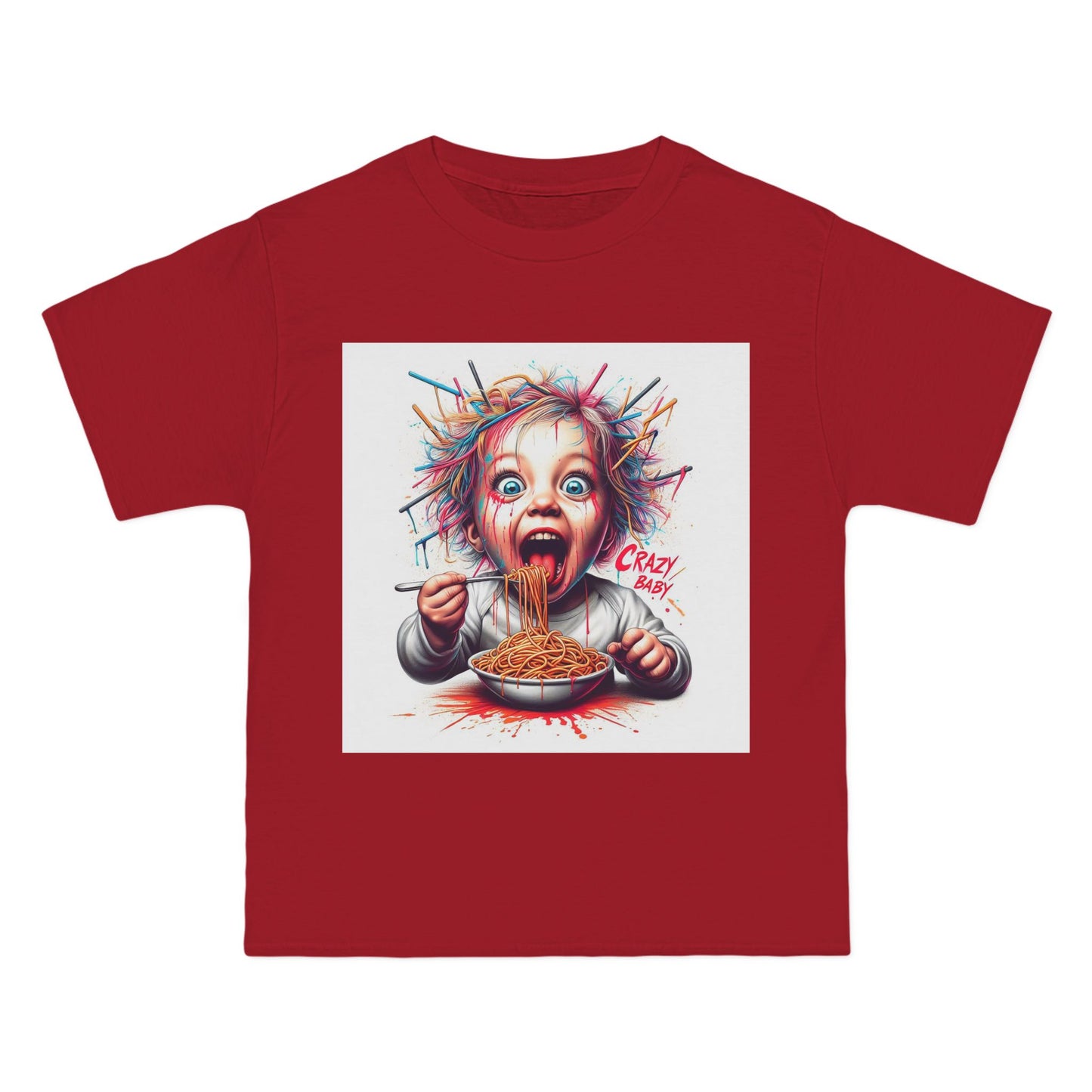 Crazy Baby Eating Sketti T-Shirt