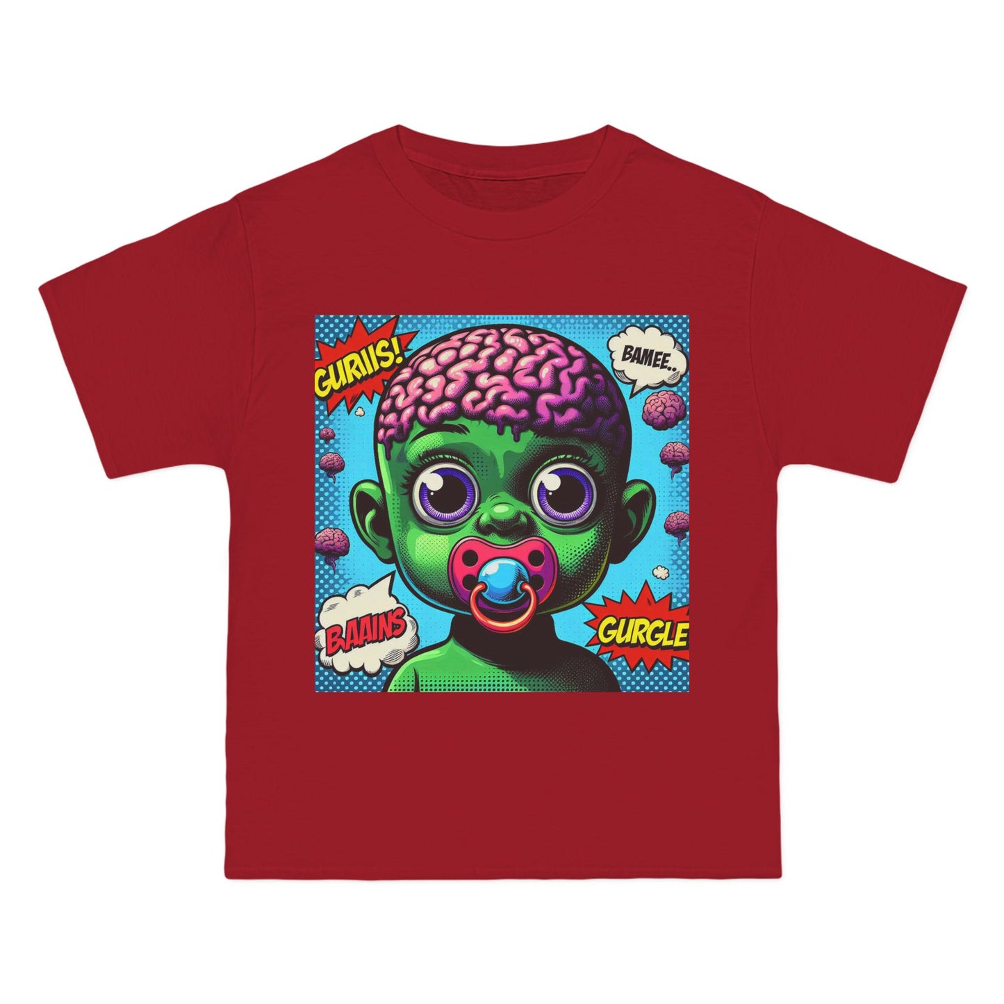 Zombie Baby Brain Pacifier T-Shirt