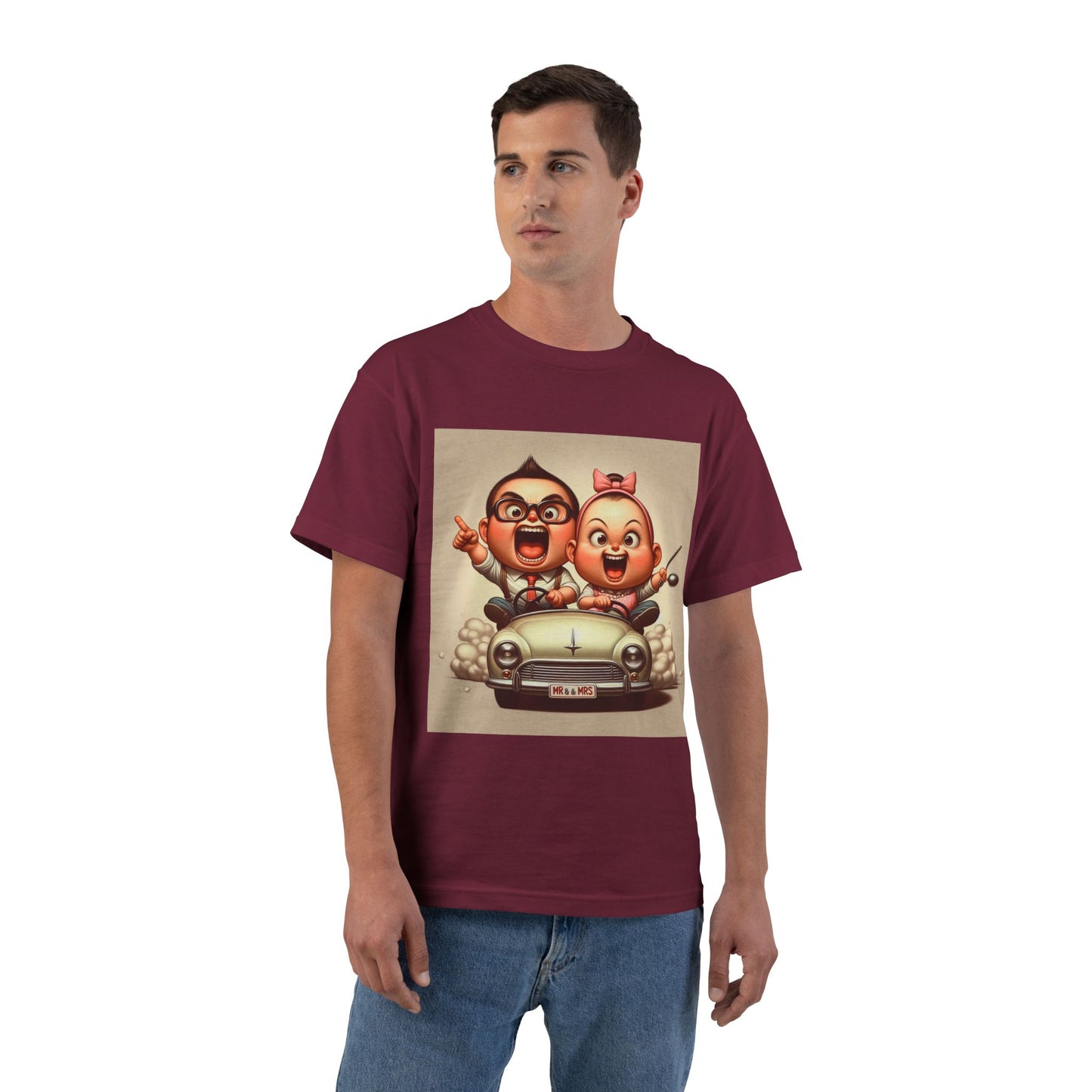 Funny 'Driving Babies' T-Shirt — Humorous Baby/Parent Graphic Tee