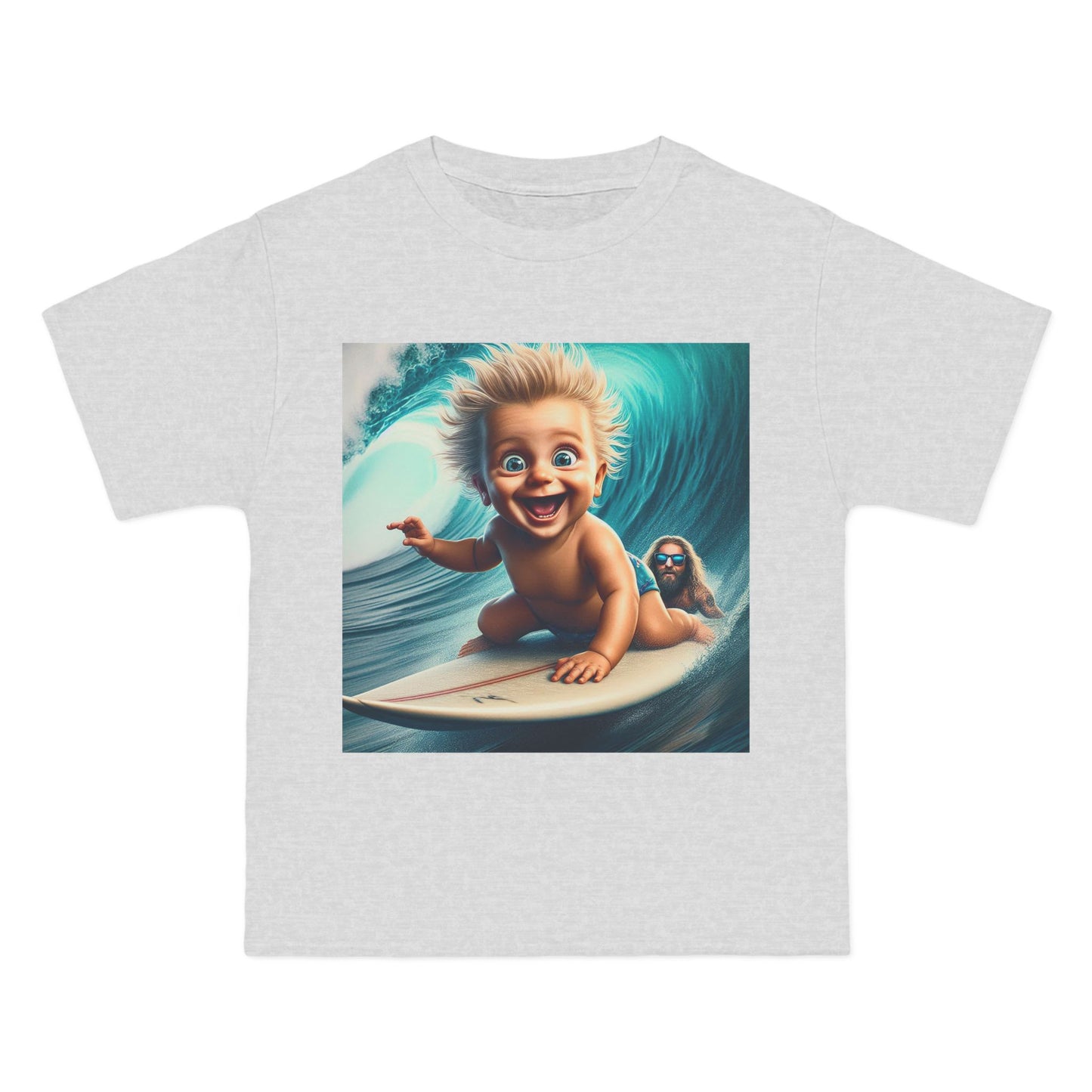 Funny Baby Surfing T-Shirt — Cute Surfing Infant Graphic Tee