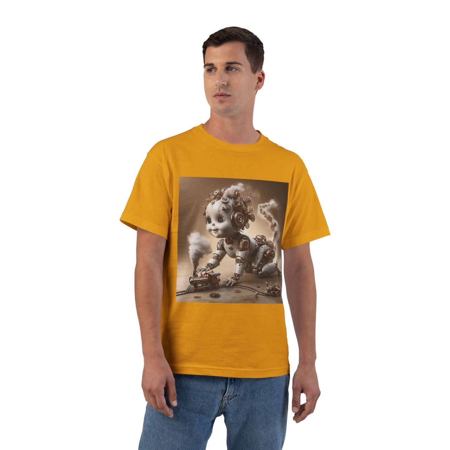 Funny Steampunk Baby T-Shirt — Cute Retro Steampunk Infant Tee