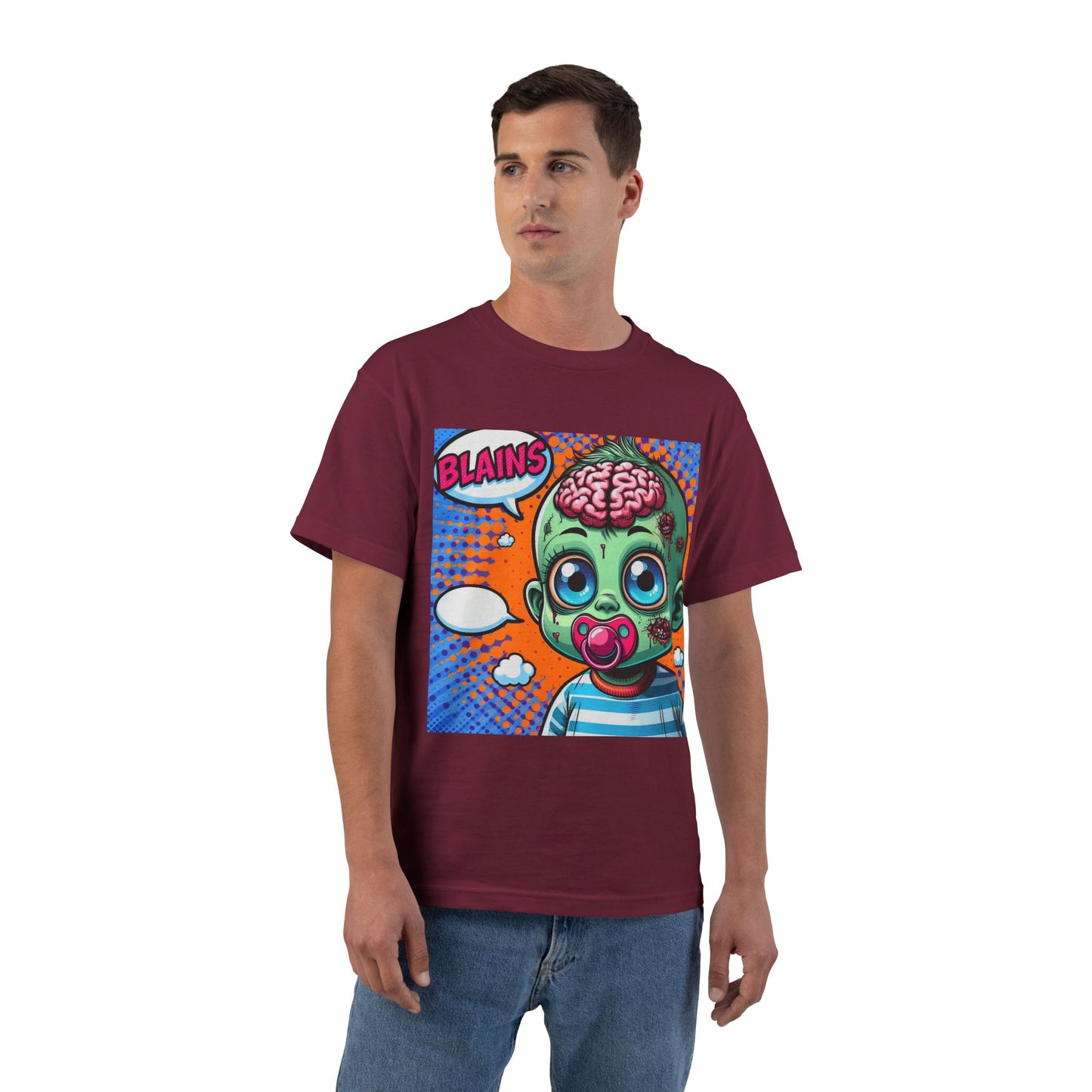 Zombie Pacifier Baby T-Shirt — Cute Scary Infant Graphic Tee