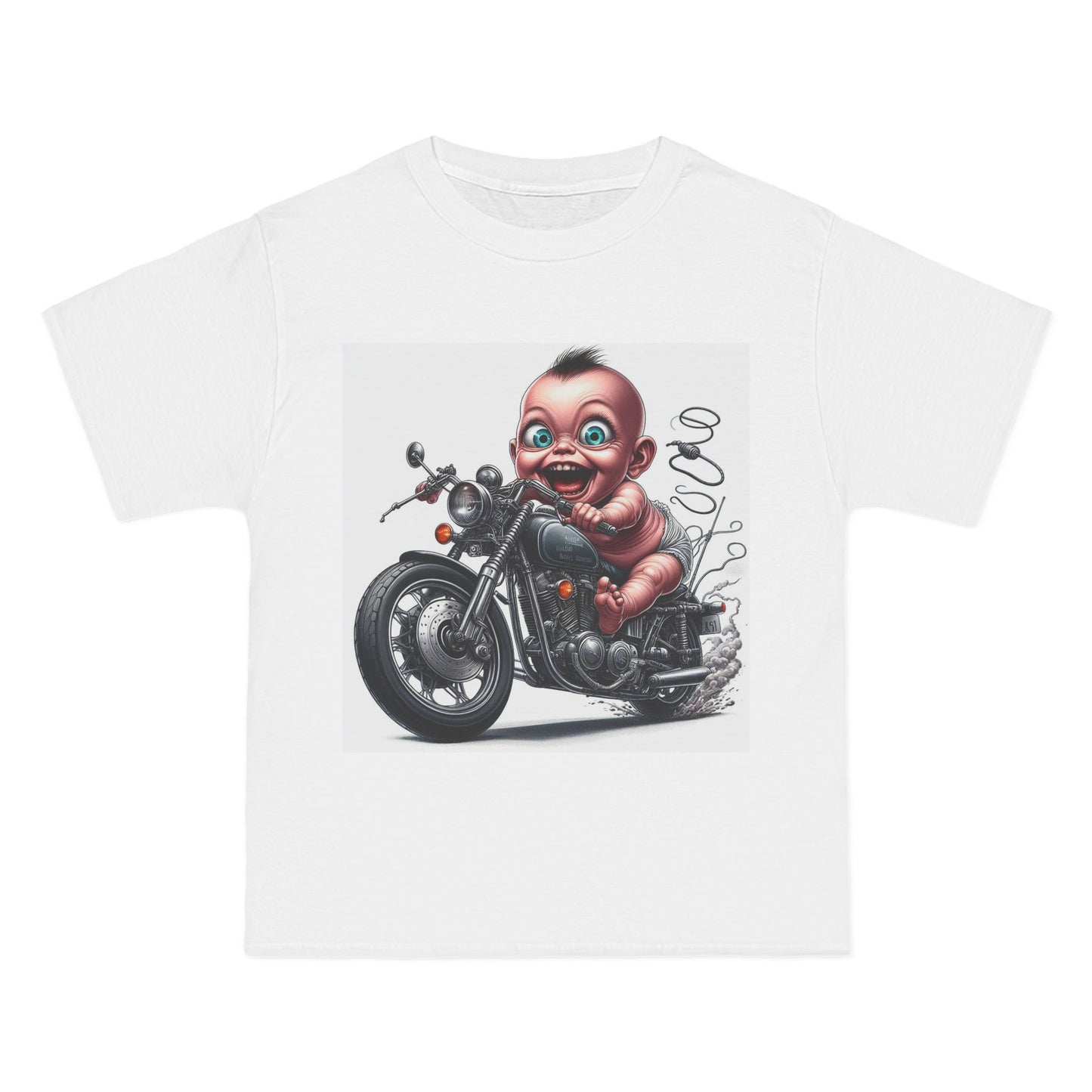 Funny Biker Baby T-Shirt — Cute Motorcycle Infant Tee