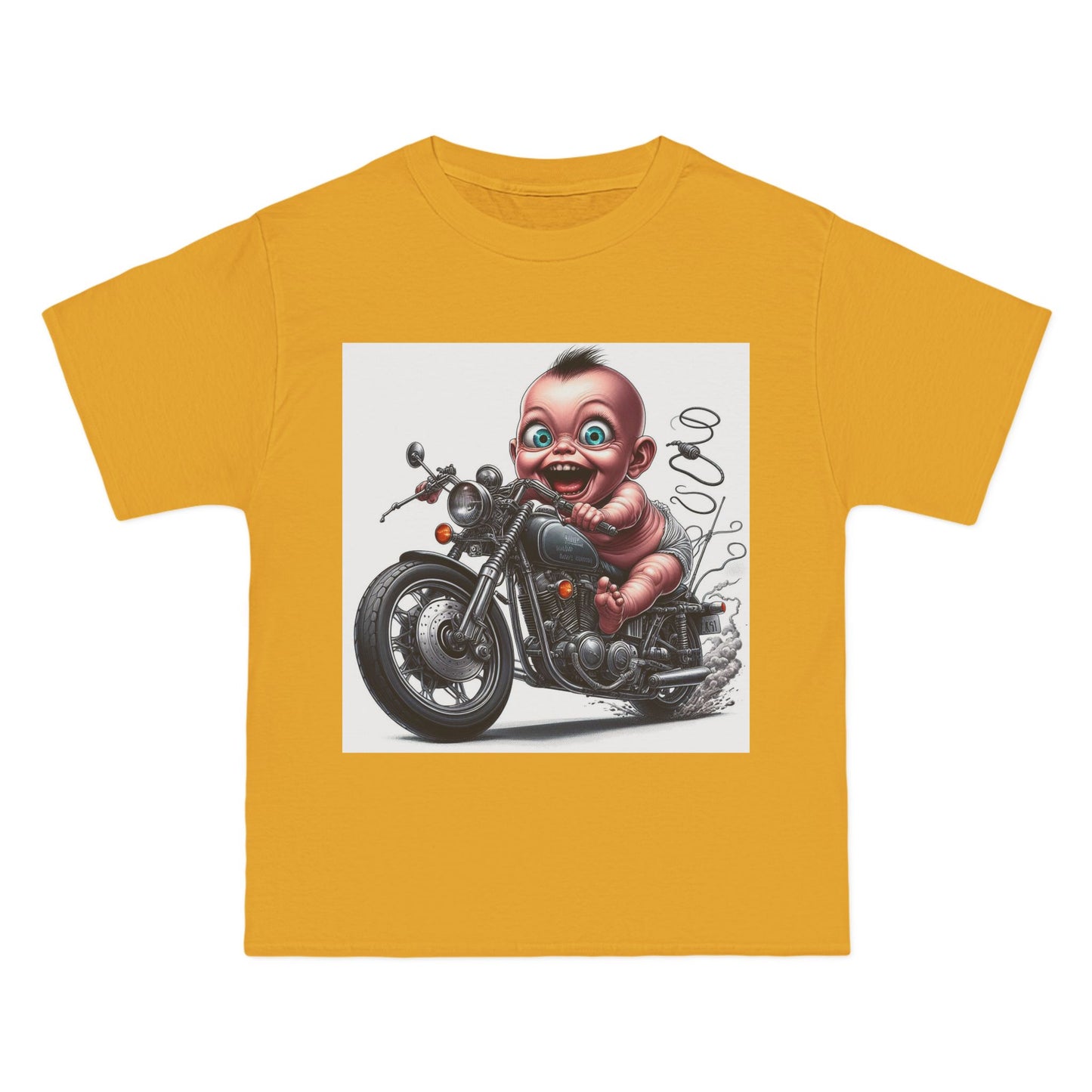 Funny Biker Baby T-Shirt — Cute Motorcycle Infant Tee