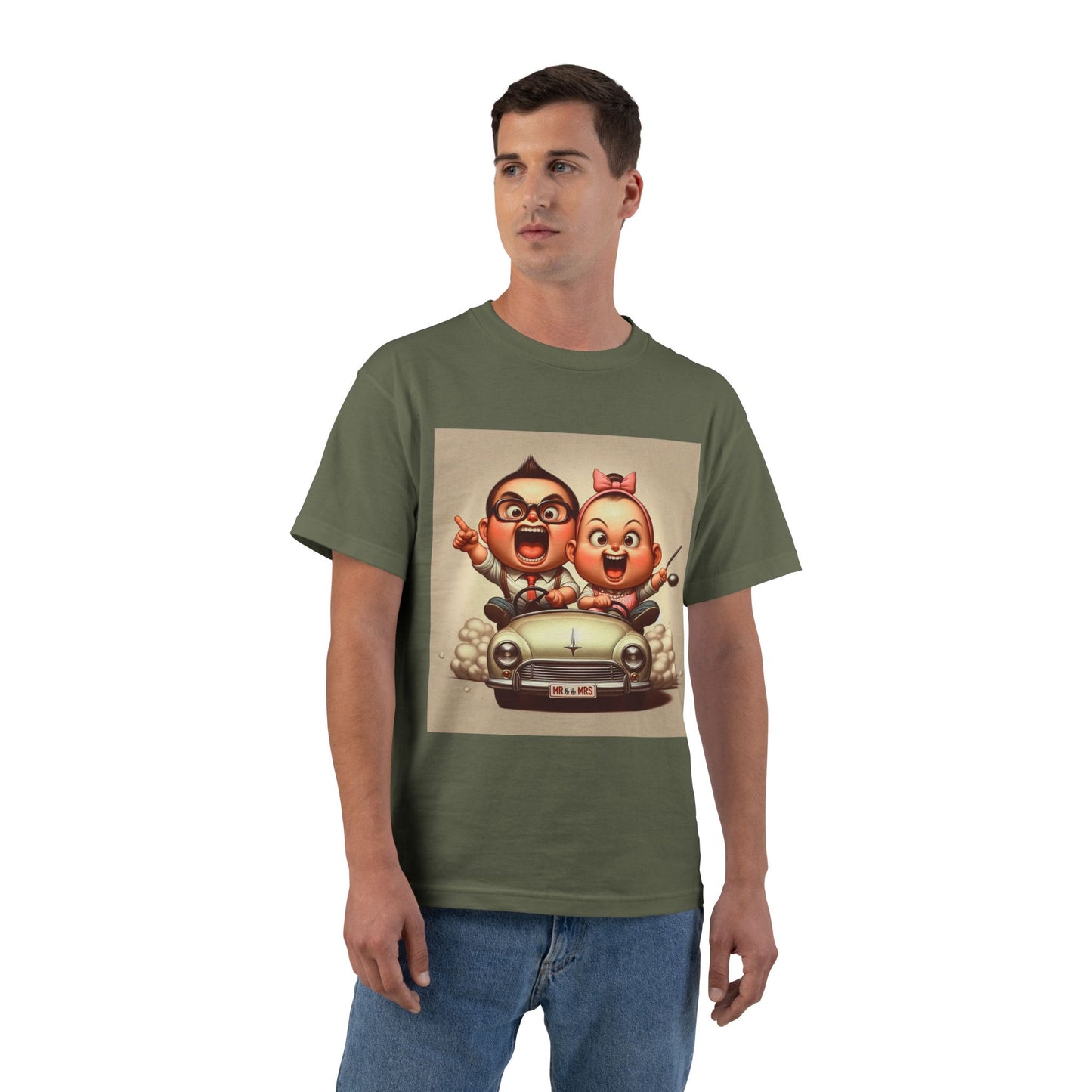 Funny 'Driving Babies' T-Shirt — Humorous Baby/Parent Graphic Tee