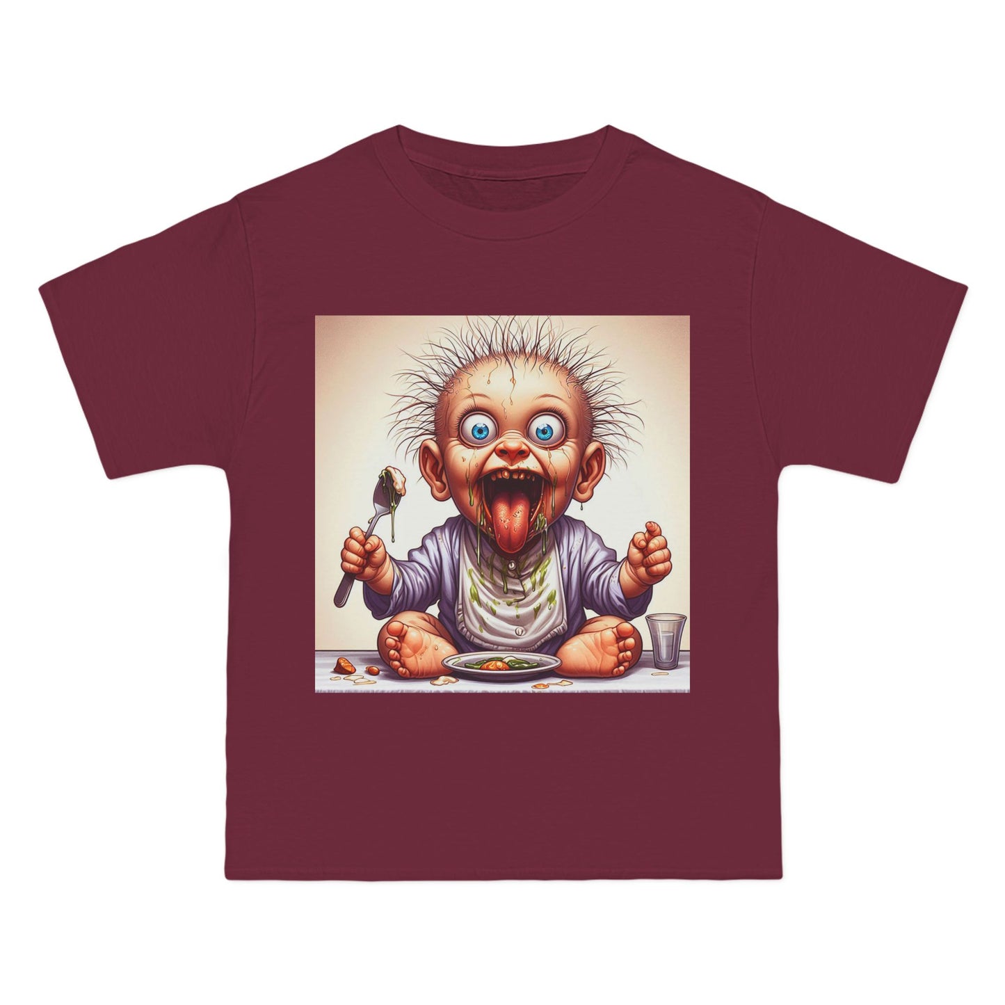 Crazy Baby Eating Breakfast T-Shirt