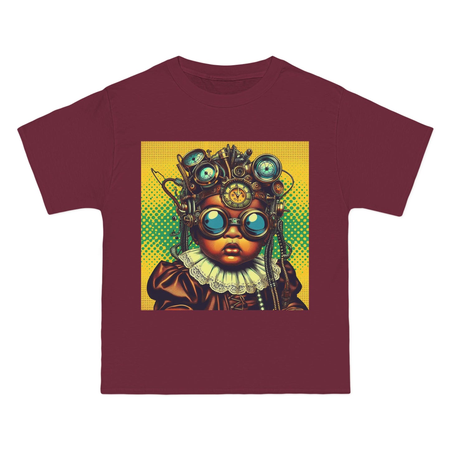 Funny Steampunk Baby T-Shirt — Cute Retro Gearhead Tee