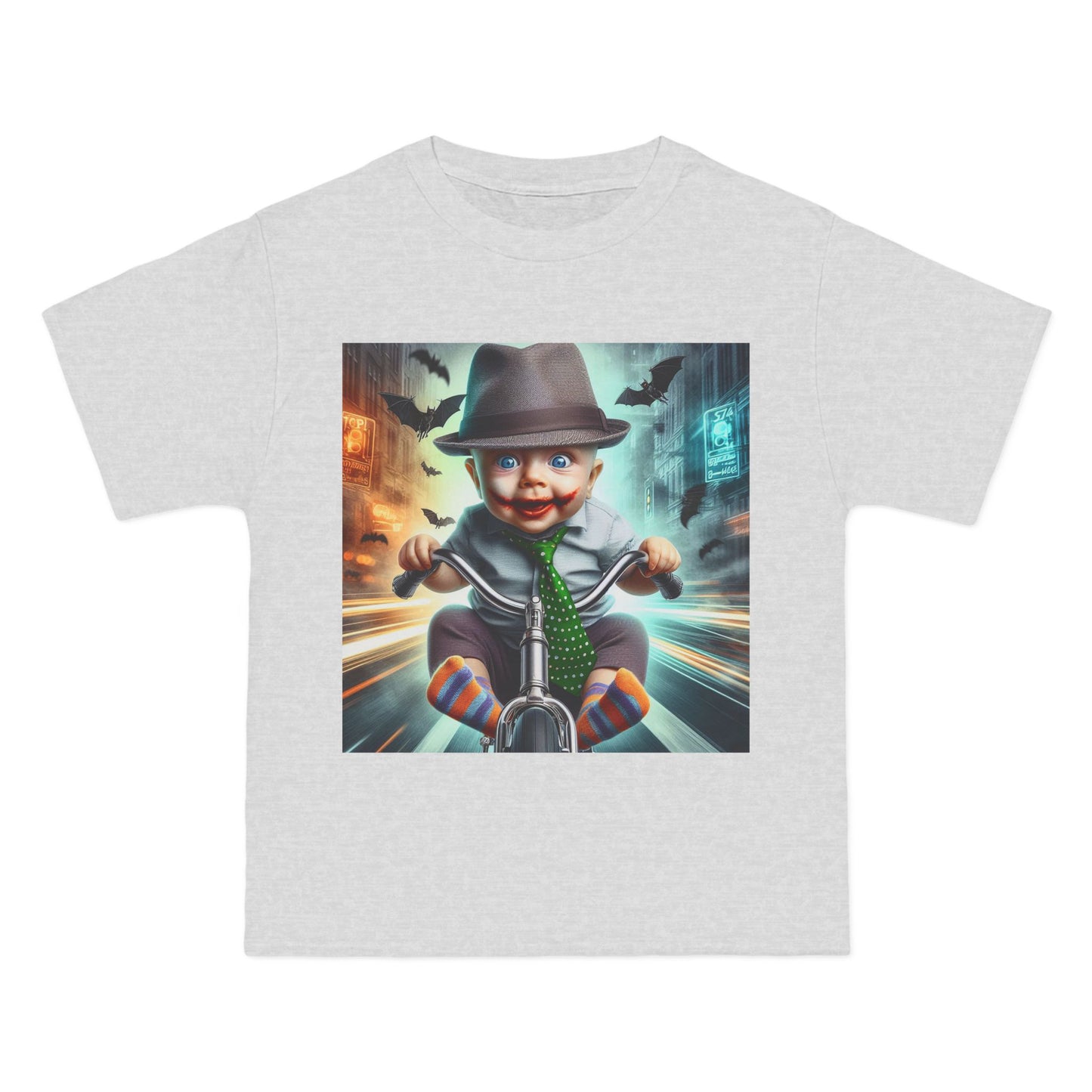 Crazy Baby Riding a Bicycle T-Shirt