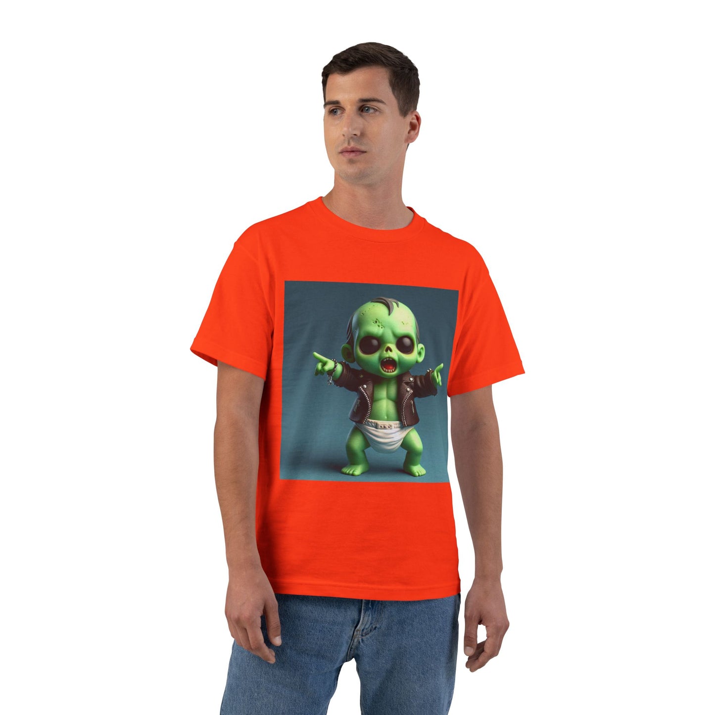 Cute Green Baby Zombie T-Shirt — Baby Zombie Graphic Tee